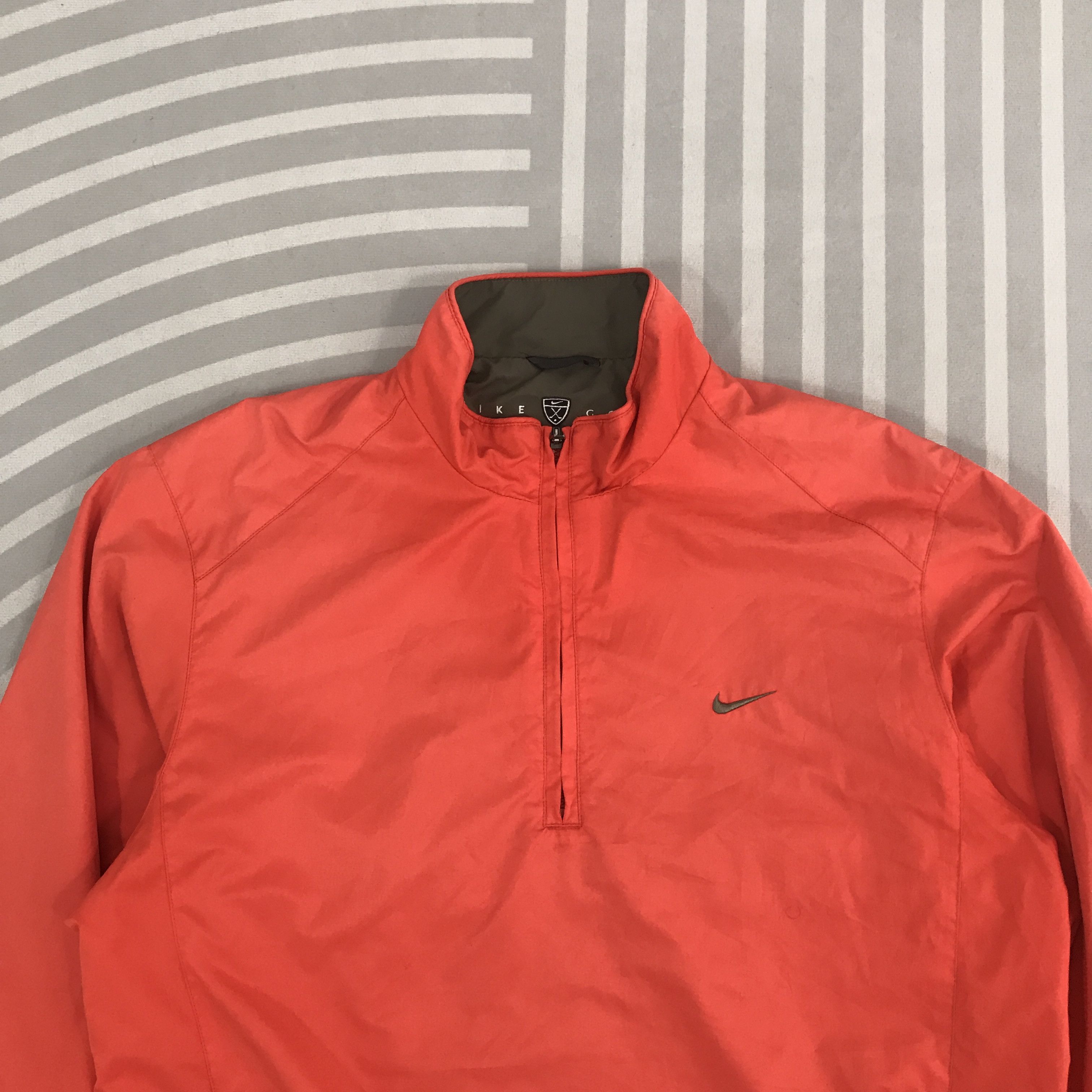 Nike × Vintage Vintage Nike Golf half zipper Jacket Size US L / EU 52-54 / 3 - 3 Thumbnail