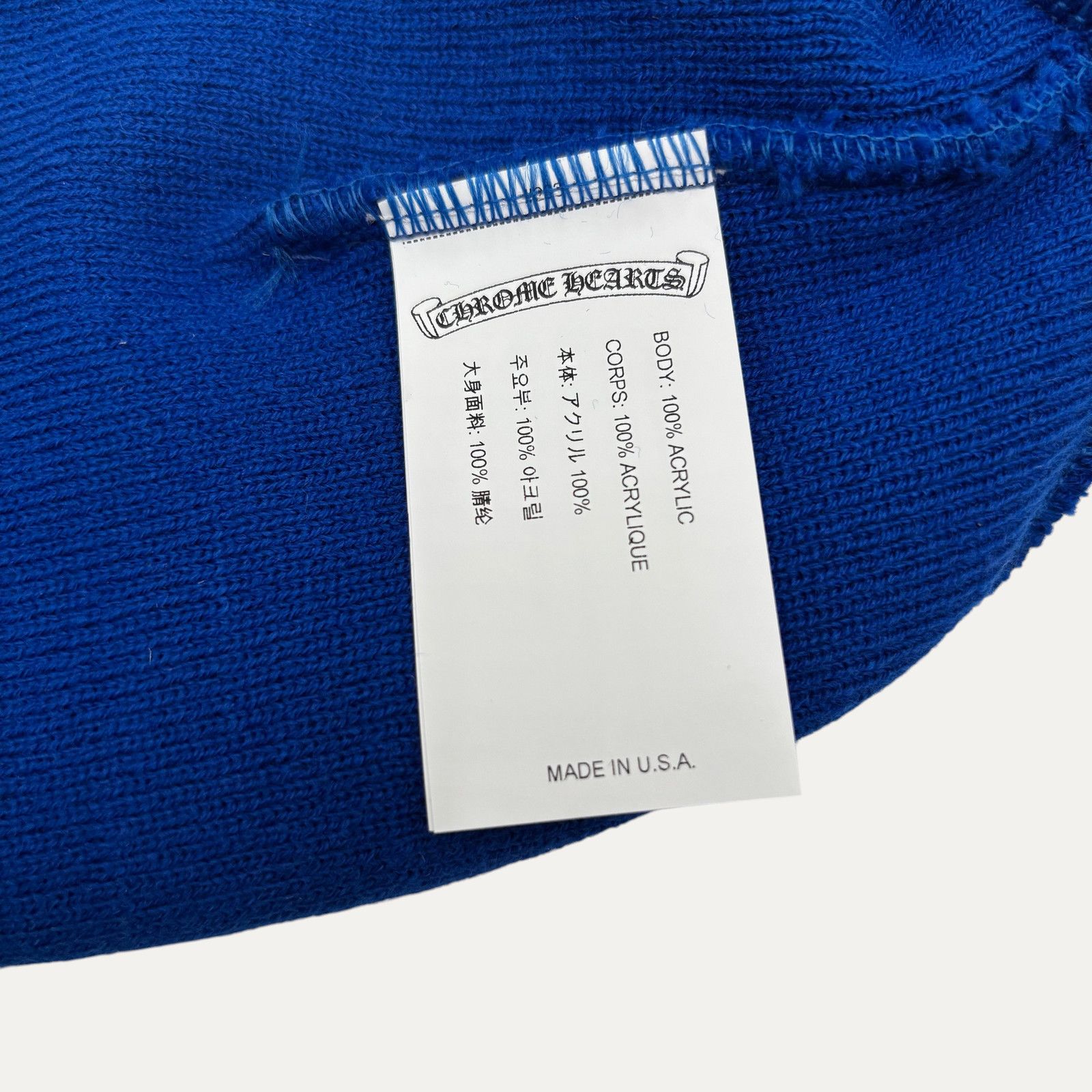 Chrome Hearts Chrome Hearts CH Beanie Size ONE SIZE - 3 Thumbnail