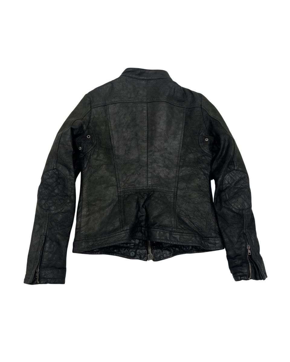 Salvatore Santoro Salvatore Santoro Lamb Skin Padded Leather Jacket Size XS / US 0-2 / IT 36-38 - 7 Thumbnail