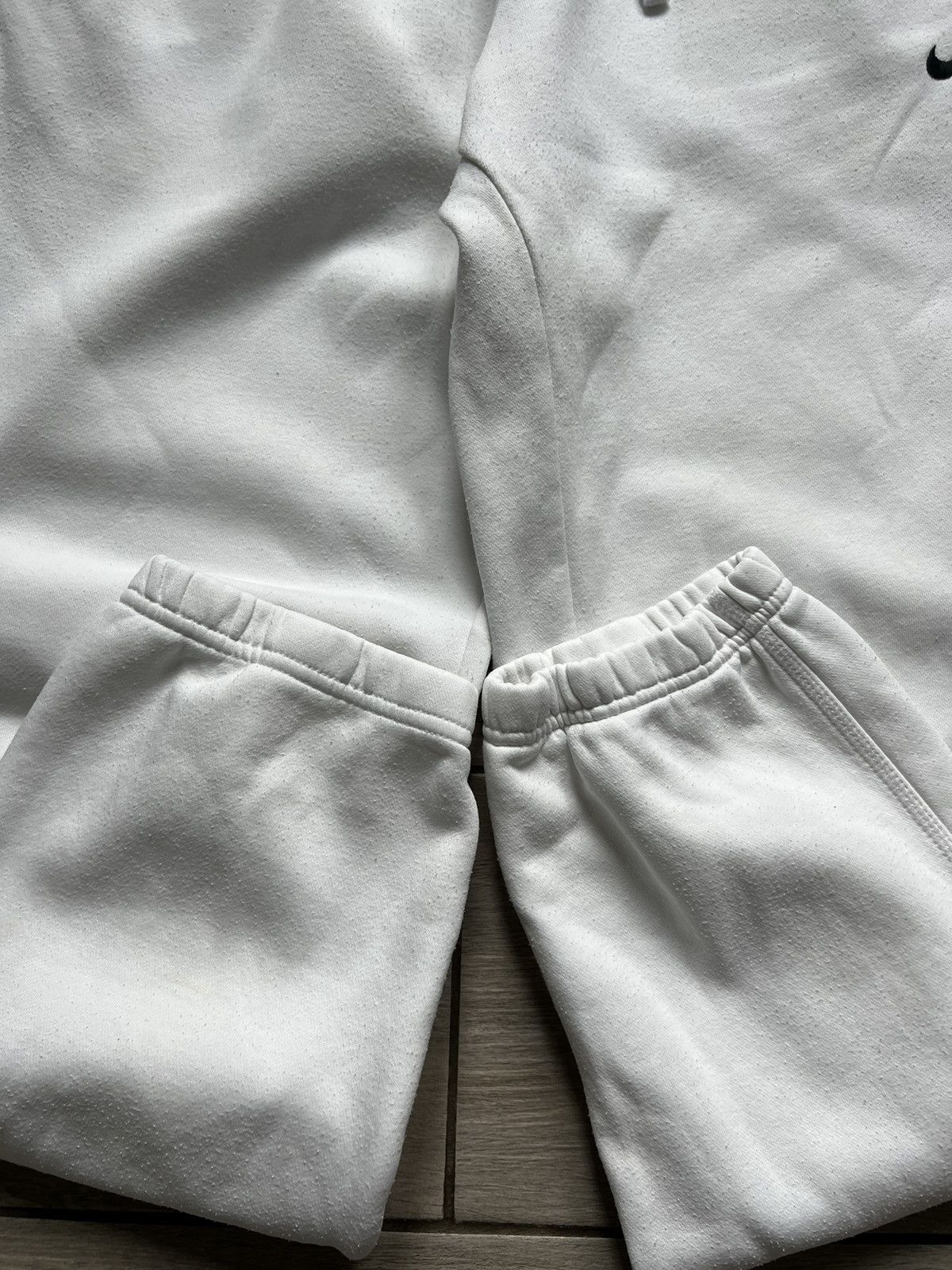 Vintage Vintage Y2K Nike White Cotton Drill Track Pants Size US 34 / EU 50 - 7 Thumbnail