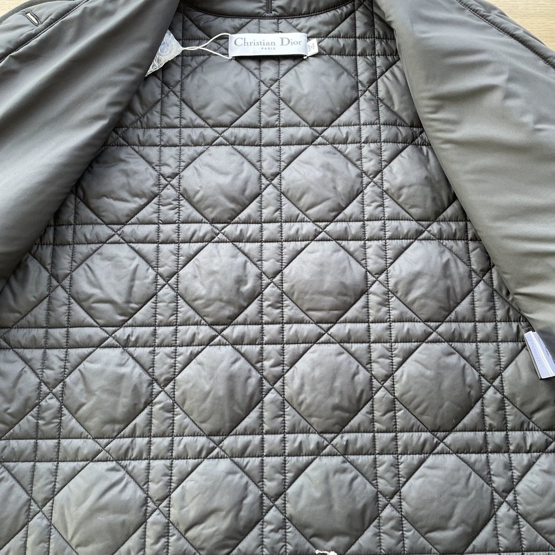 Dior DIOR FW22 houndstooth Vneck women's black 36 jacket Size XS / US 0-2 / IT 36-38 - 5 Thumbnail