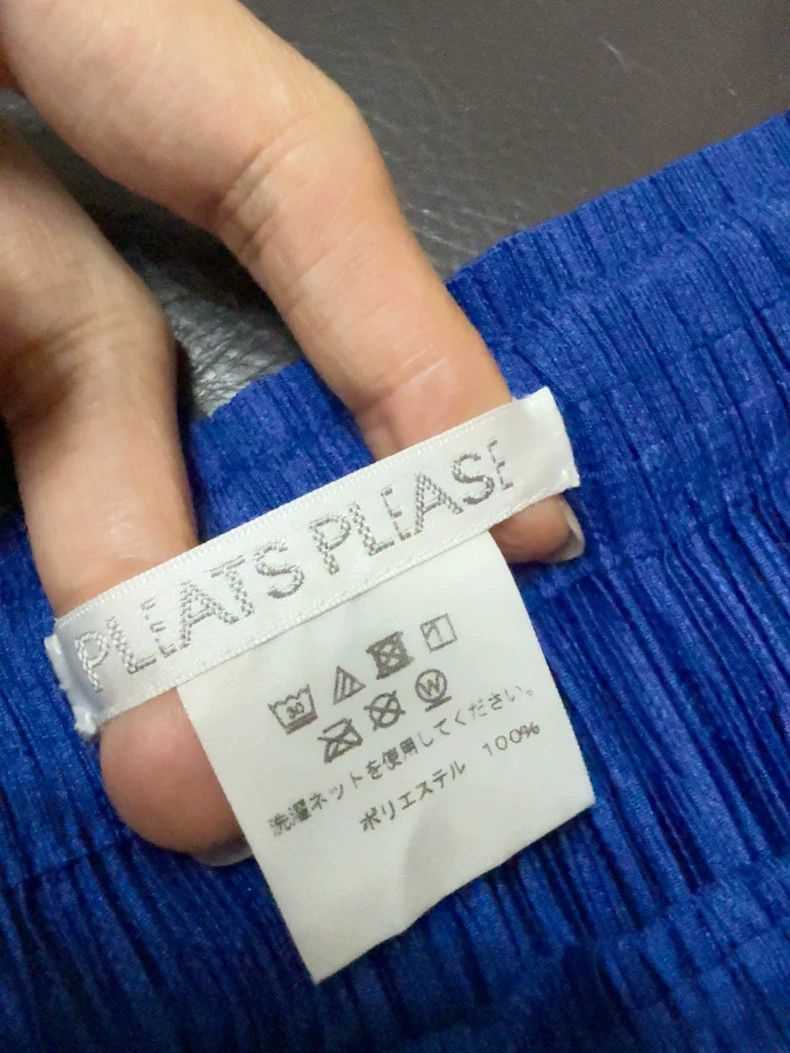 Issey Miyake issey miyake size:1 Blue pleated skirt Size 42" / US 20 - 3 Thumbnail