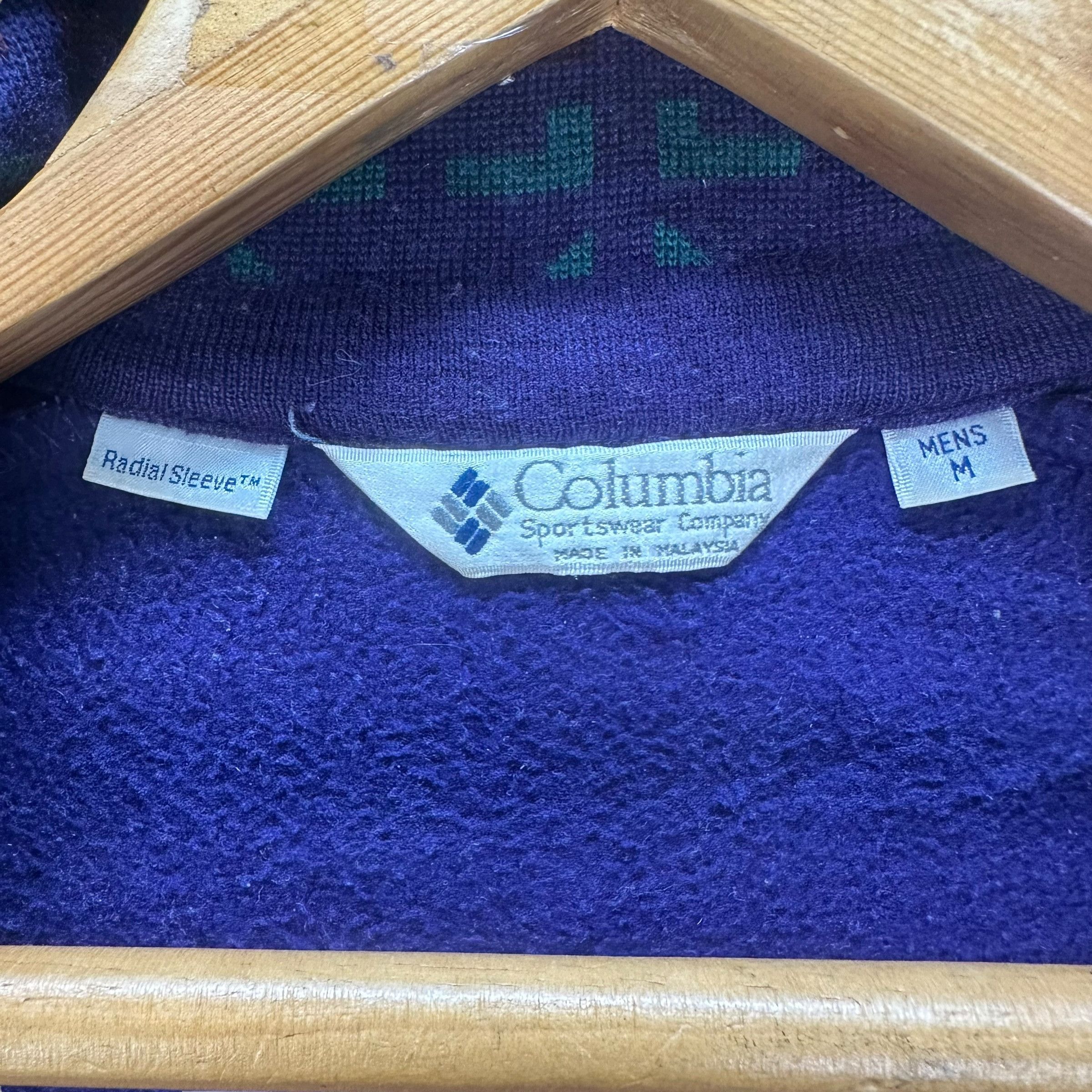 Columbia COLUMBIA SPORTSWEAR RADIAL SLEEVE FLEECE JACKET #8686-021 Size US M / EU 48-50 / 2 - 7 Thumbnail