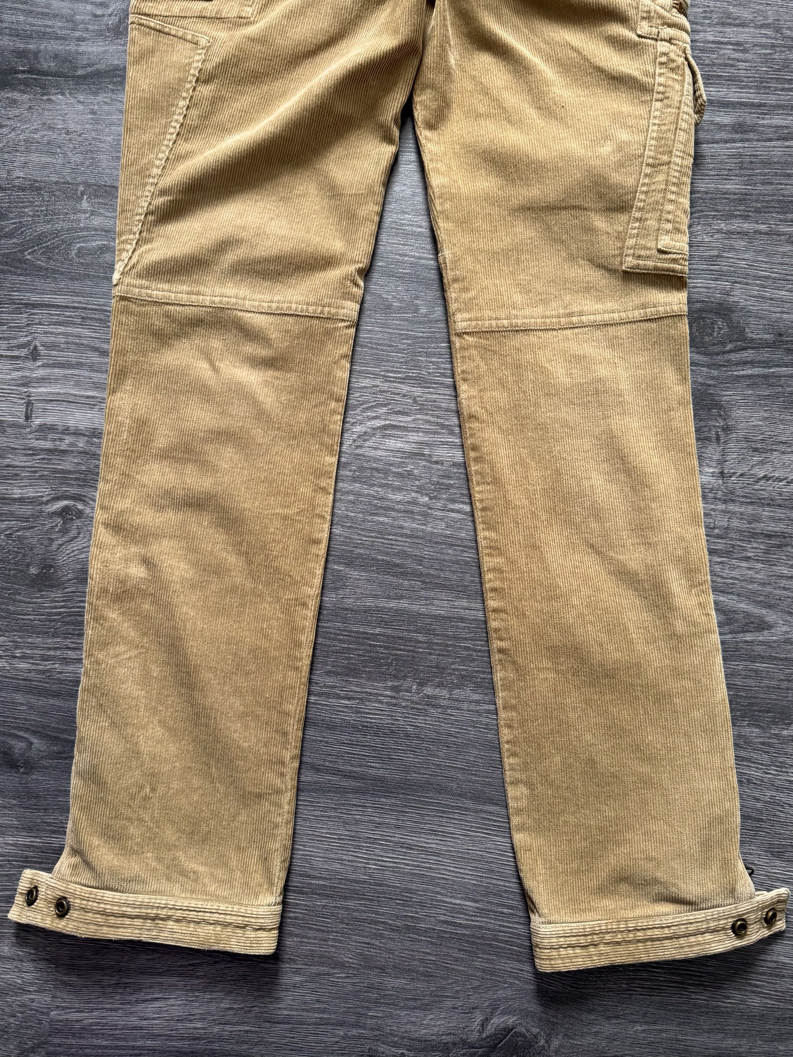 Polo Ralph Lauren Vintage 90s Polo Ralph Lauren Tactical Corduroy Flare Pants Size 26" / US 2 / IT 38 - 6 Thumbnail