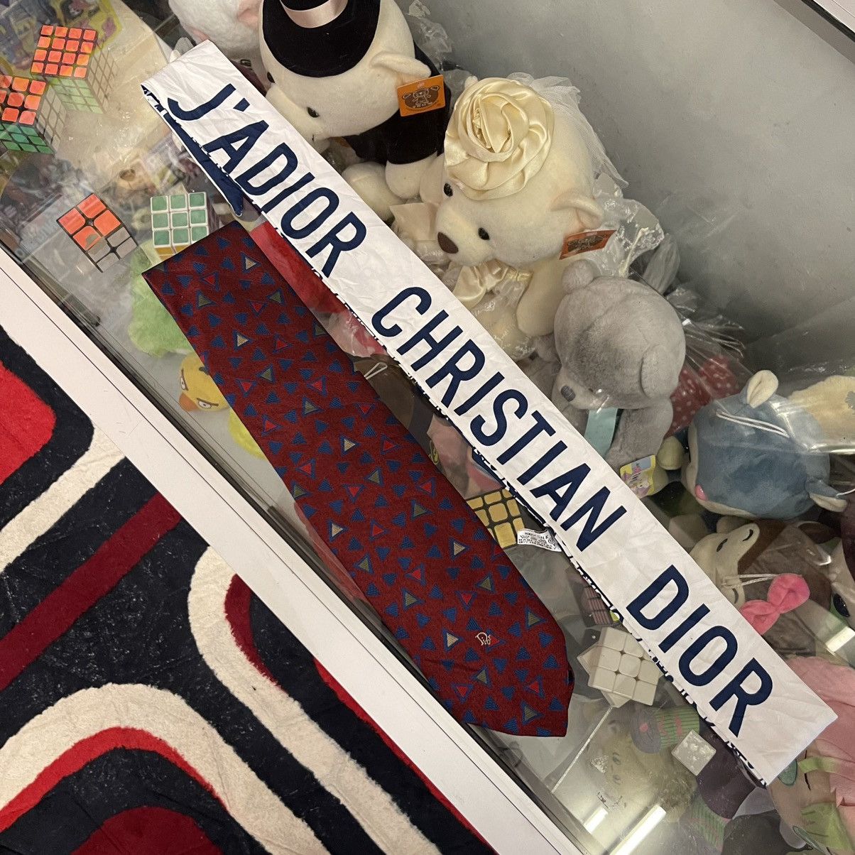 Christian Dior Monsieur Christian Dior Combo Tie Cristian Dior Twilly Free Gucci Size ONE SIZE - 1 Thumbnail
