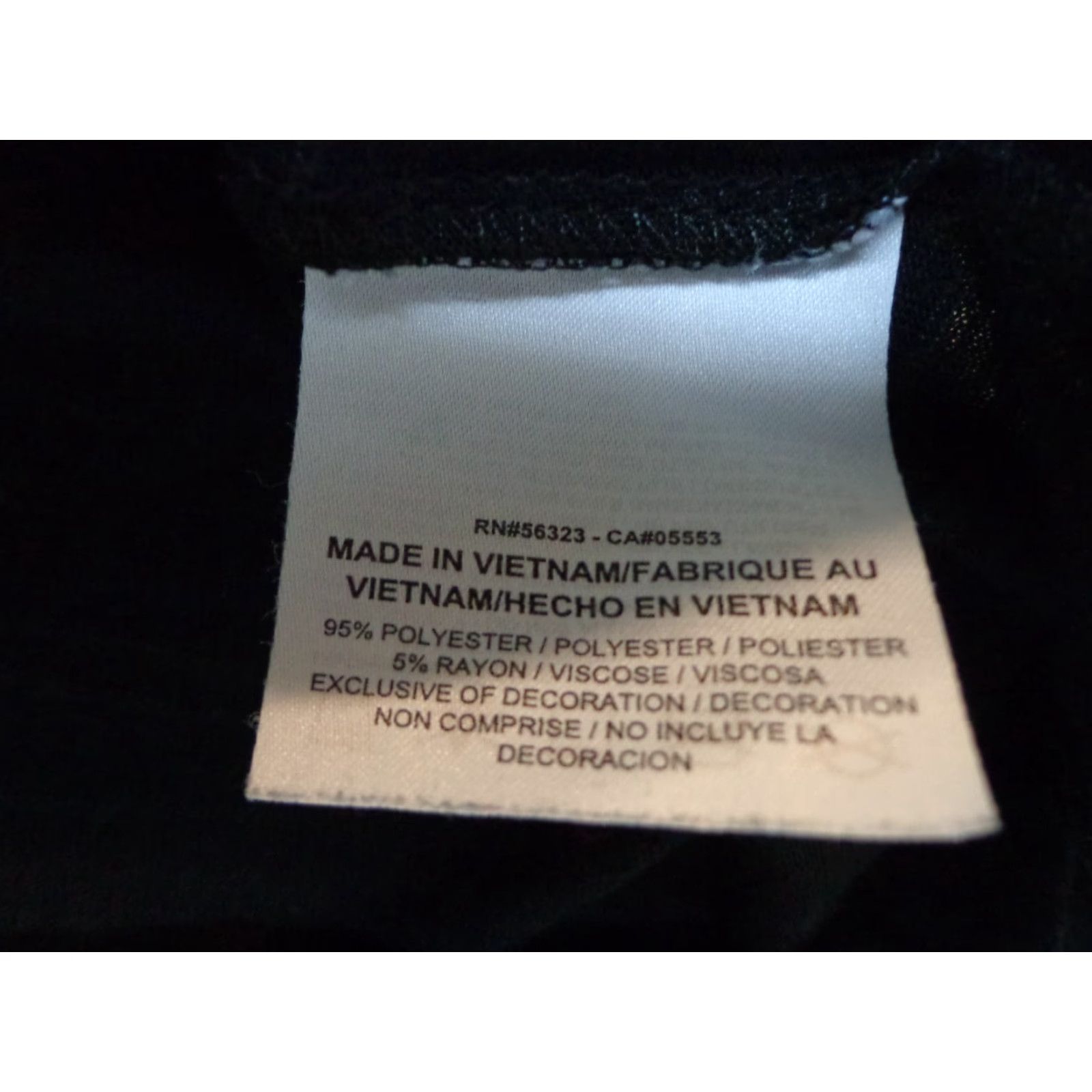 Nike Nike Dri-Fit Women’s XL Short Sleeve Scoop Neck T-Shirt Black Size XL / US 12-14 / IT 48-50 - 4 Thumbnail