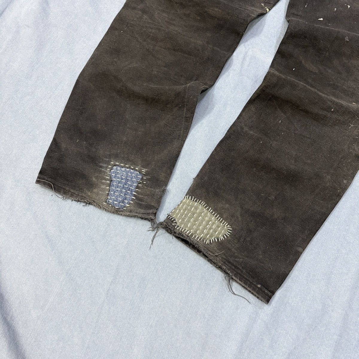 Carhartt Japanese Sashiko Carhartt Double Knee Denim Size US 32 / EU 48 - 11 Thumbnail
