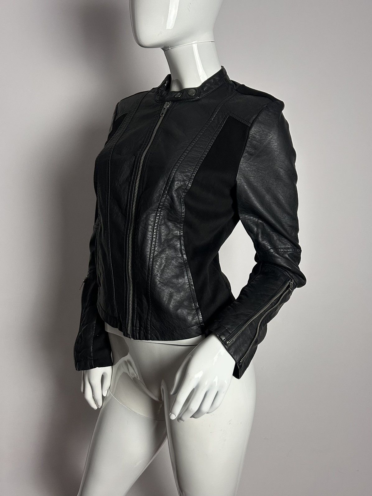 Other Insane vintage leather biker jacket Size S / US 4 / IT 40 - 5 Thumbnail