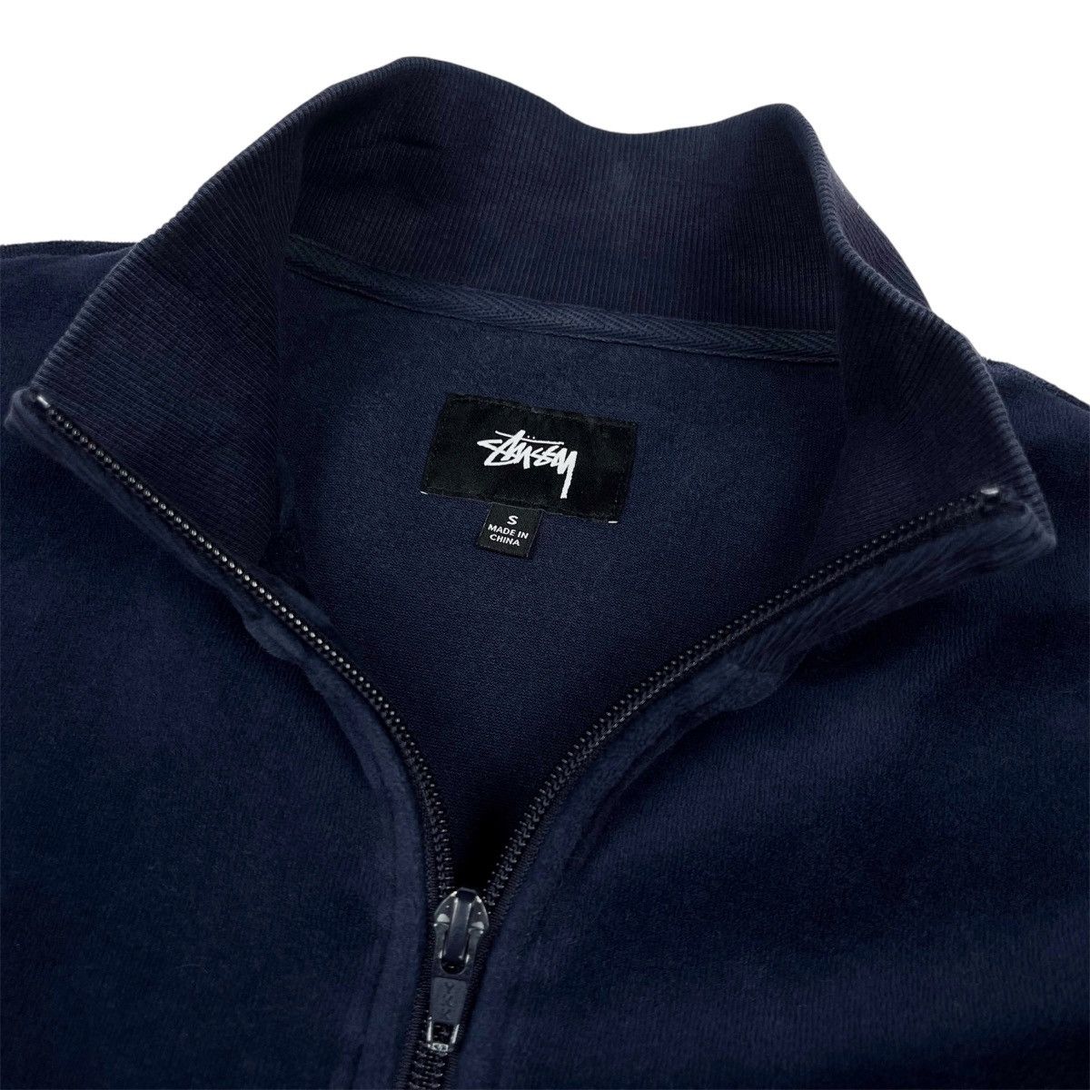 Stussy Rare Stussy Valvet Velour Half Zip Jacket Size US S / EU 44-46 / 1 - 4 Thumbnail