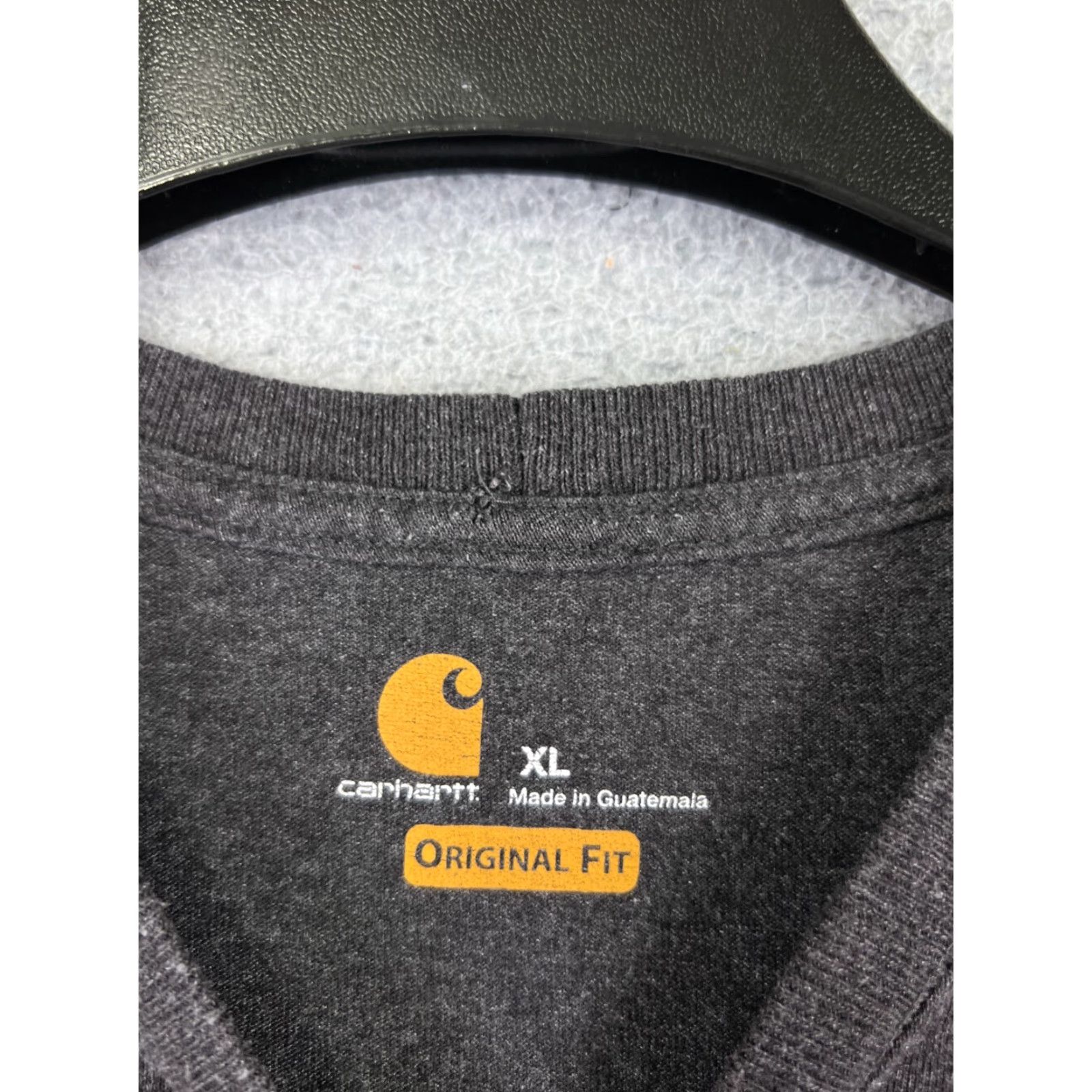 Carhartt Carhartt Shirt Men XL Gray Short Sleeve Crew Neck Pocket Cotton Blend Jersey Logo T-Shirt Size US XL / EU 56 / 4 - 7 Thumbnail