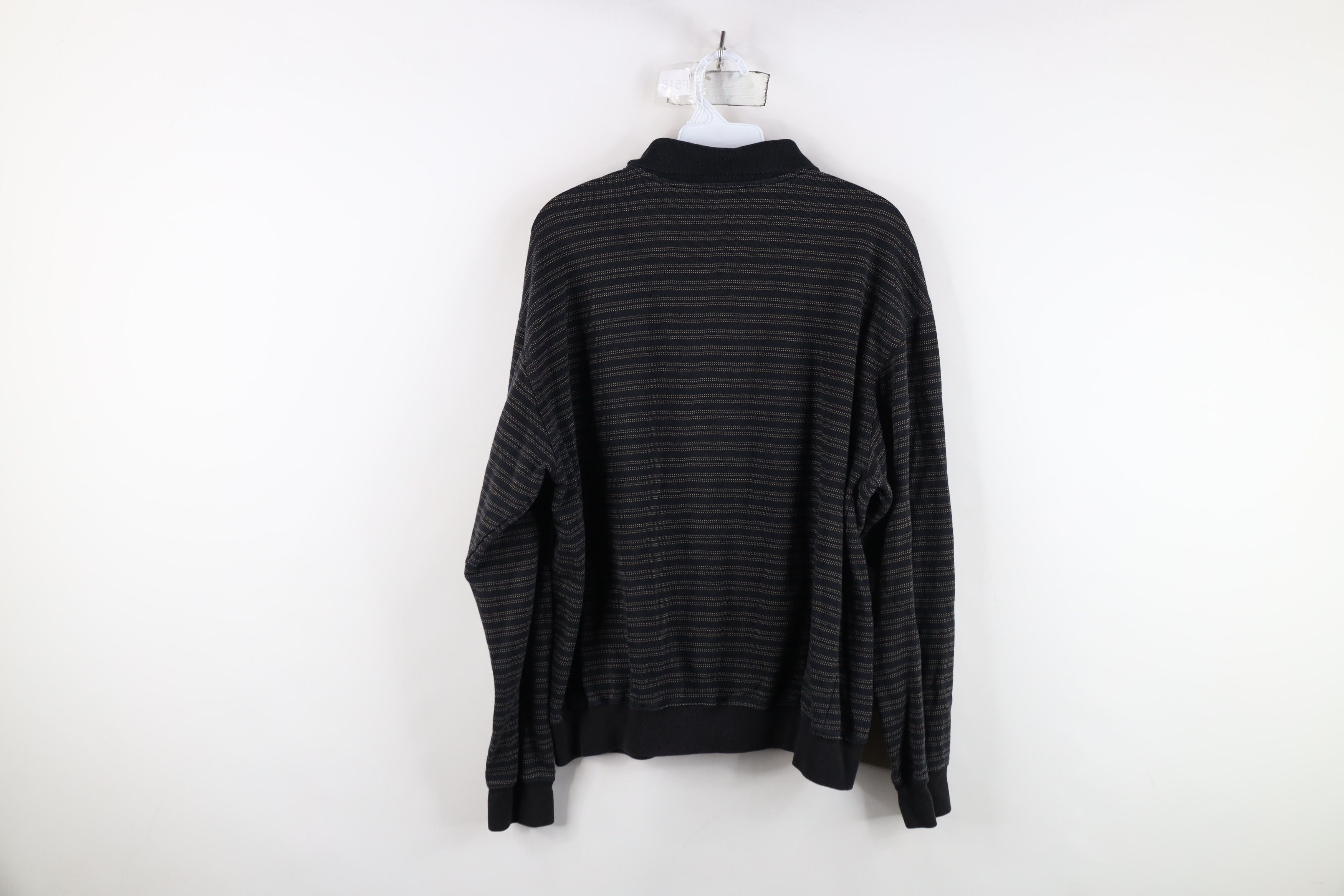 Vintage Vintage 90s Streetwear Knit Collared Pullover Polo Shirt Size US L / EU 52-54 / 3 - 10 Thumbnail