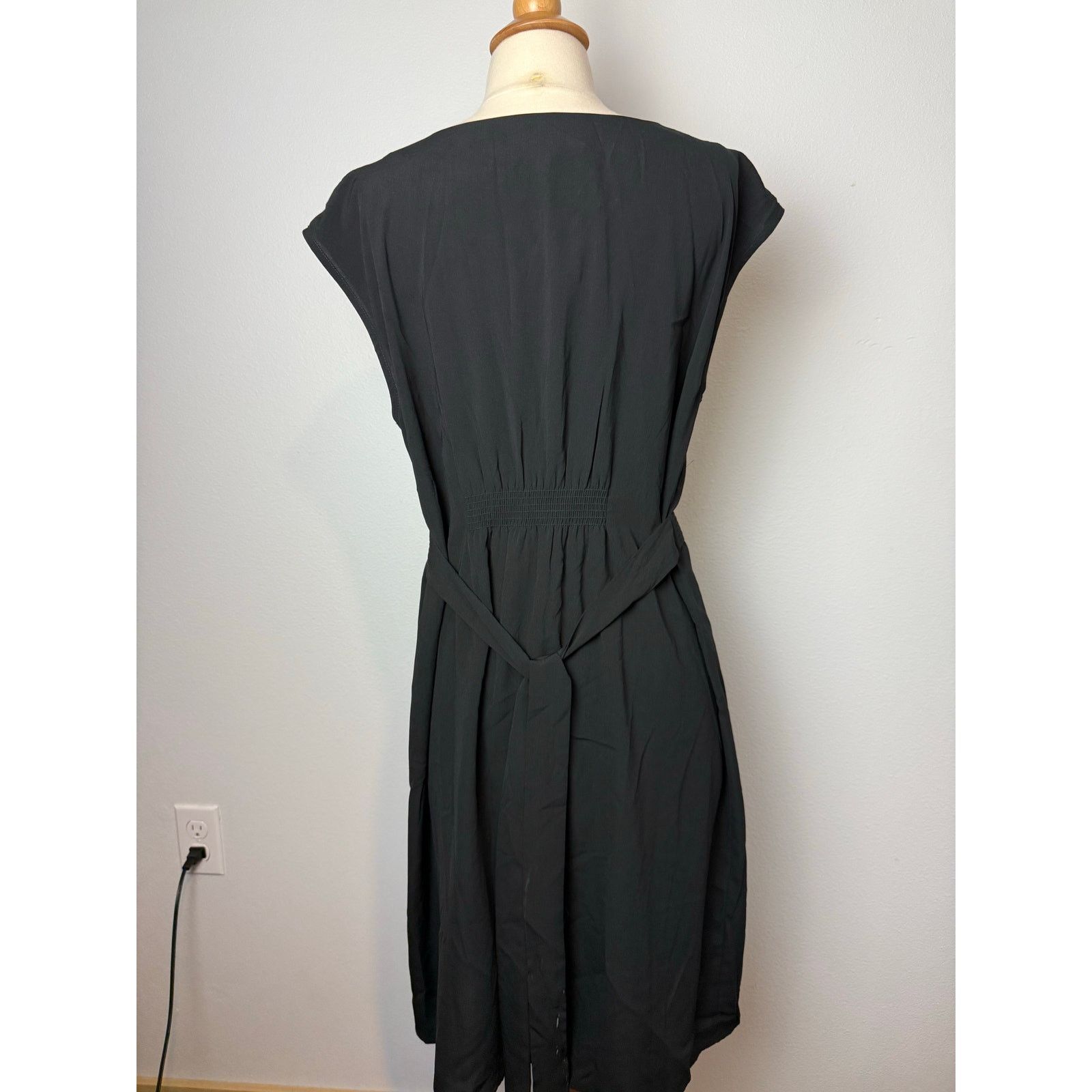Other NWT Motherhood Maternity Arabian Nights Black Dress, Sz L Size L / US 10 / IT 46 - 4 Thumbnail