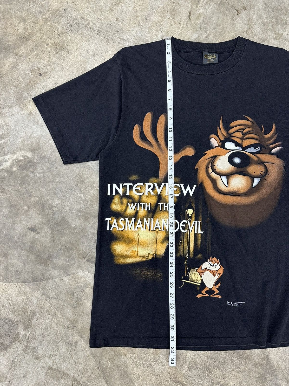Vintage Vintage Interview With A Vampire Parody Shirt Taz 1995 Size US XL / EU 56 / 4 - 5 Thumbnail