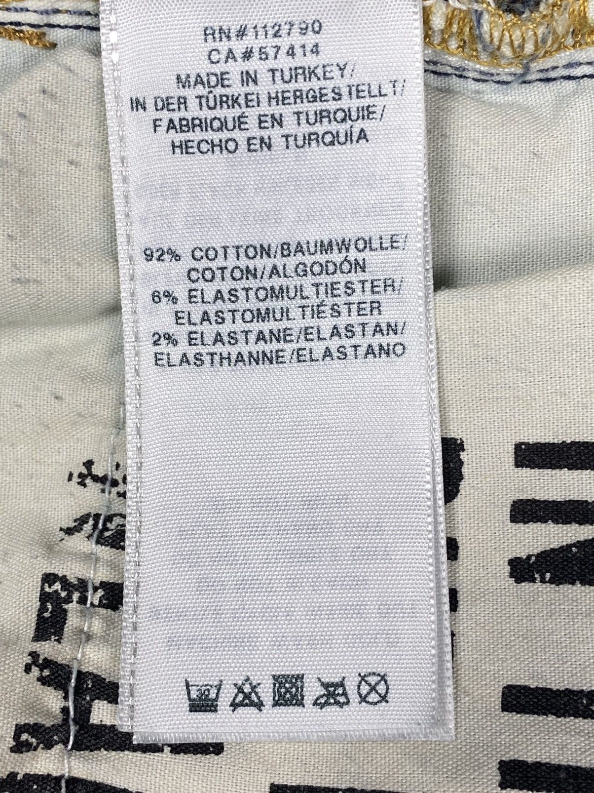 True Religion True Religion Blue Denim Jeans Relaxed Slim Japanese Y2K Size US 34 / EU 50 - 14 Thumbnail