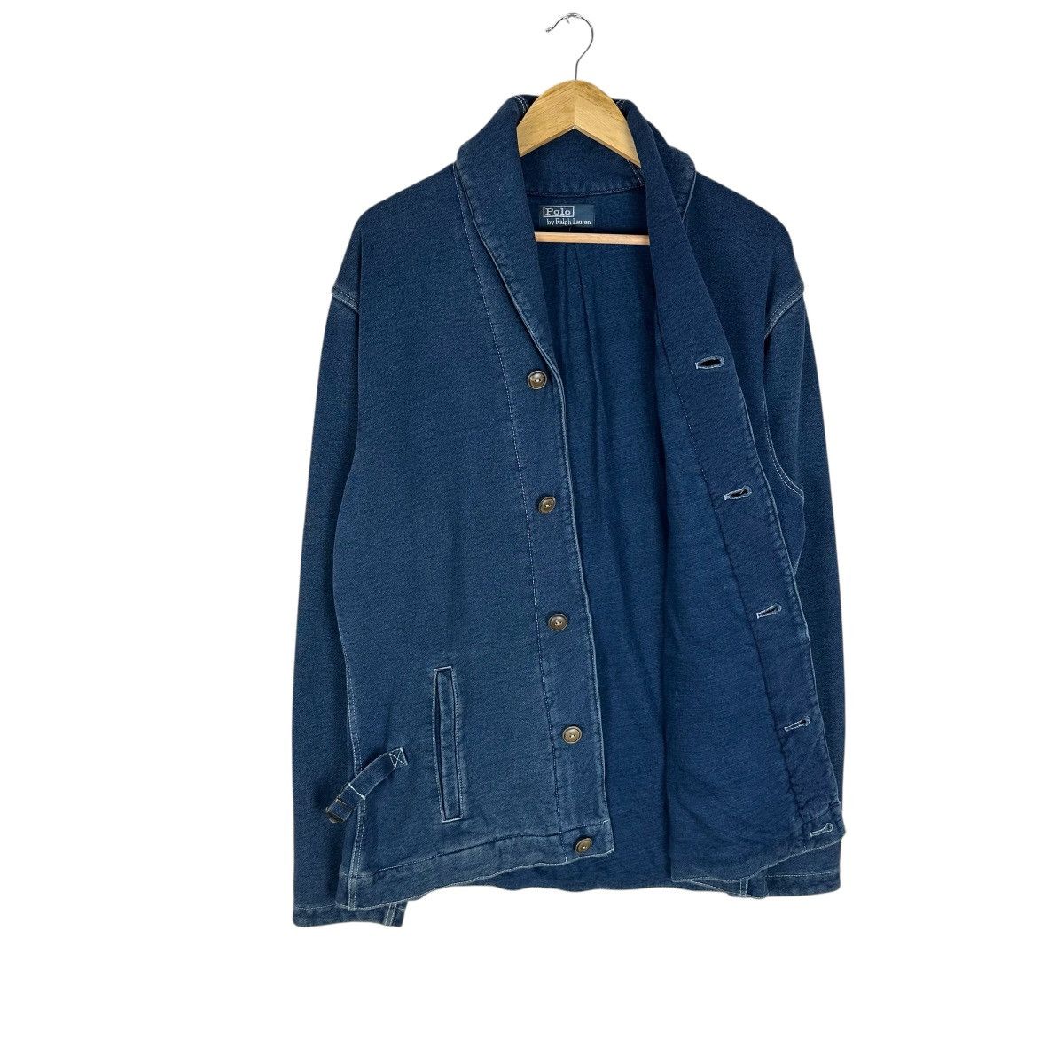 Polo Ralph Lauren POLO RL USN SHAWL COLLAR INDIGO JACKET Size US L / EU 52-54 / 3 - 8 Thumbnail