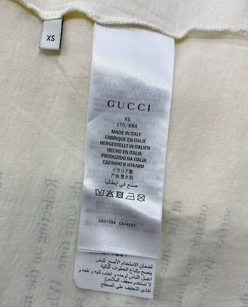 Gucci Gucci Beige printed short sleeves 2502-Nextarrow Size US XS / EU 42 / 0 - 5 Thumbnail