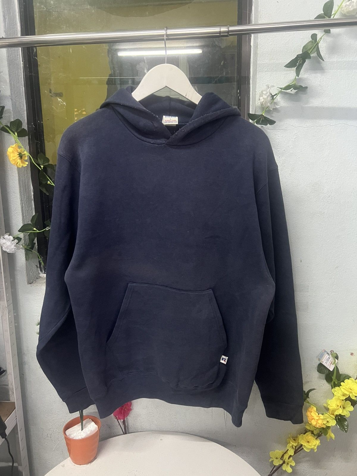 Russell Athletic × Vintage Vintage Russell Athletic Hoodie Size US L / EU 52-54 / 3 - 1 Thumbnail