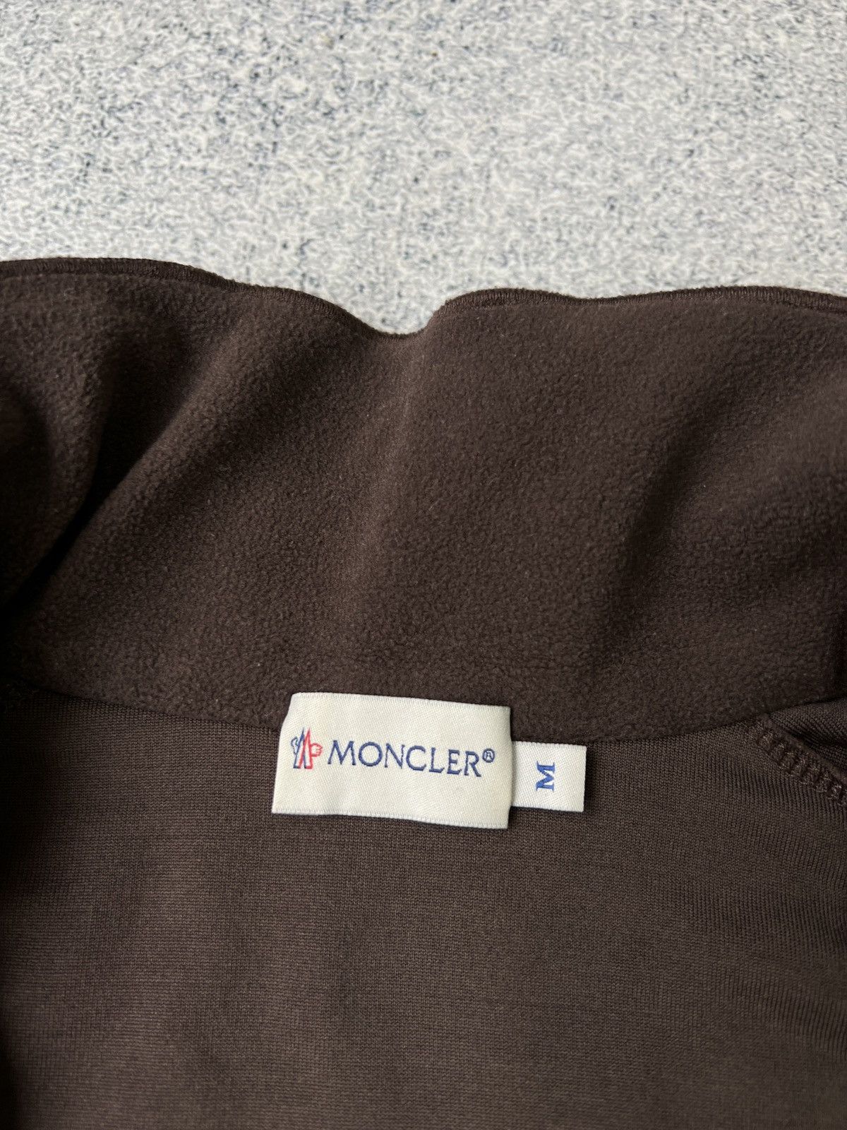 Moncler × Vintage Vintage women’s Moncler fleece zip sweatshirt Size M / US 6-8 / IT 42-44 - 7 Thumbnail