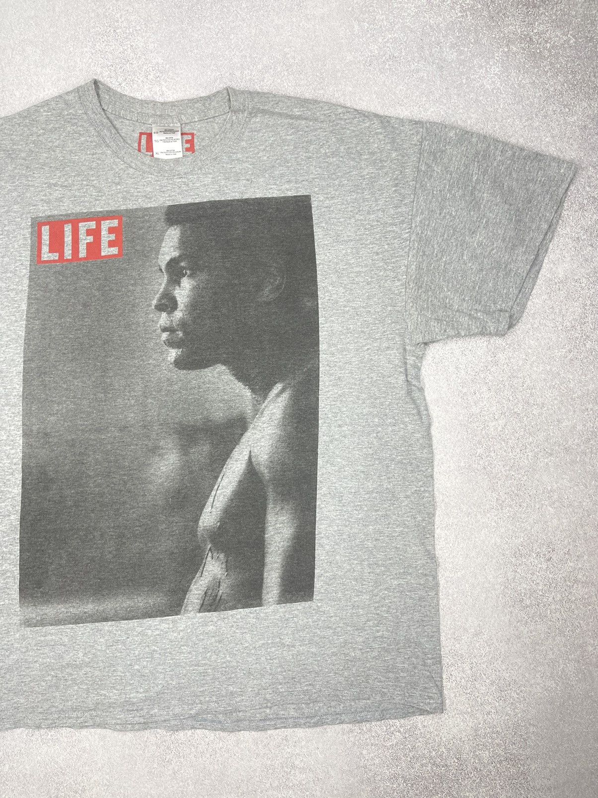 Other Legend Muhammad Ali T Shirt Grey Big Logo Y2K Boxing Size XL Size US XL / EU 56 / 4 - 3 Thumbnail