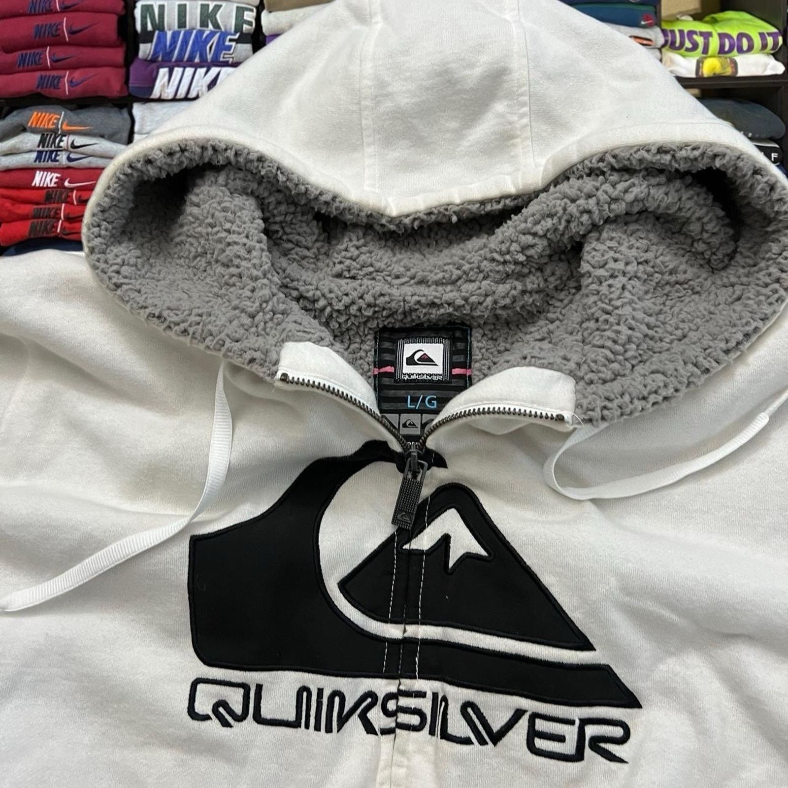 Quiksilver Vintage Y2K quiksilver Surf Sweater/Shirt Size US L / EU 52-54 / 3 - 4 Thumbnail