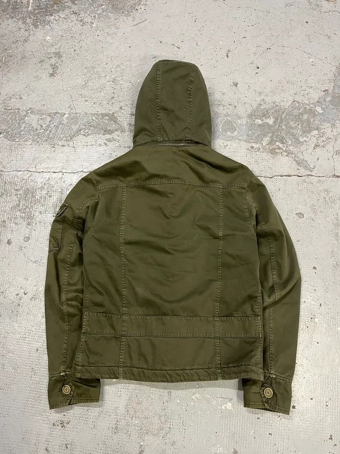 Daniele Alessandrini 2000s Daniele Alessandrini Military Green Multi Pockets Faux Fur Jacket Size US S / EU 44-46 / 1 - 8 Thumbnail
