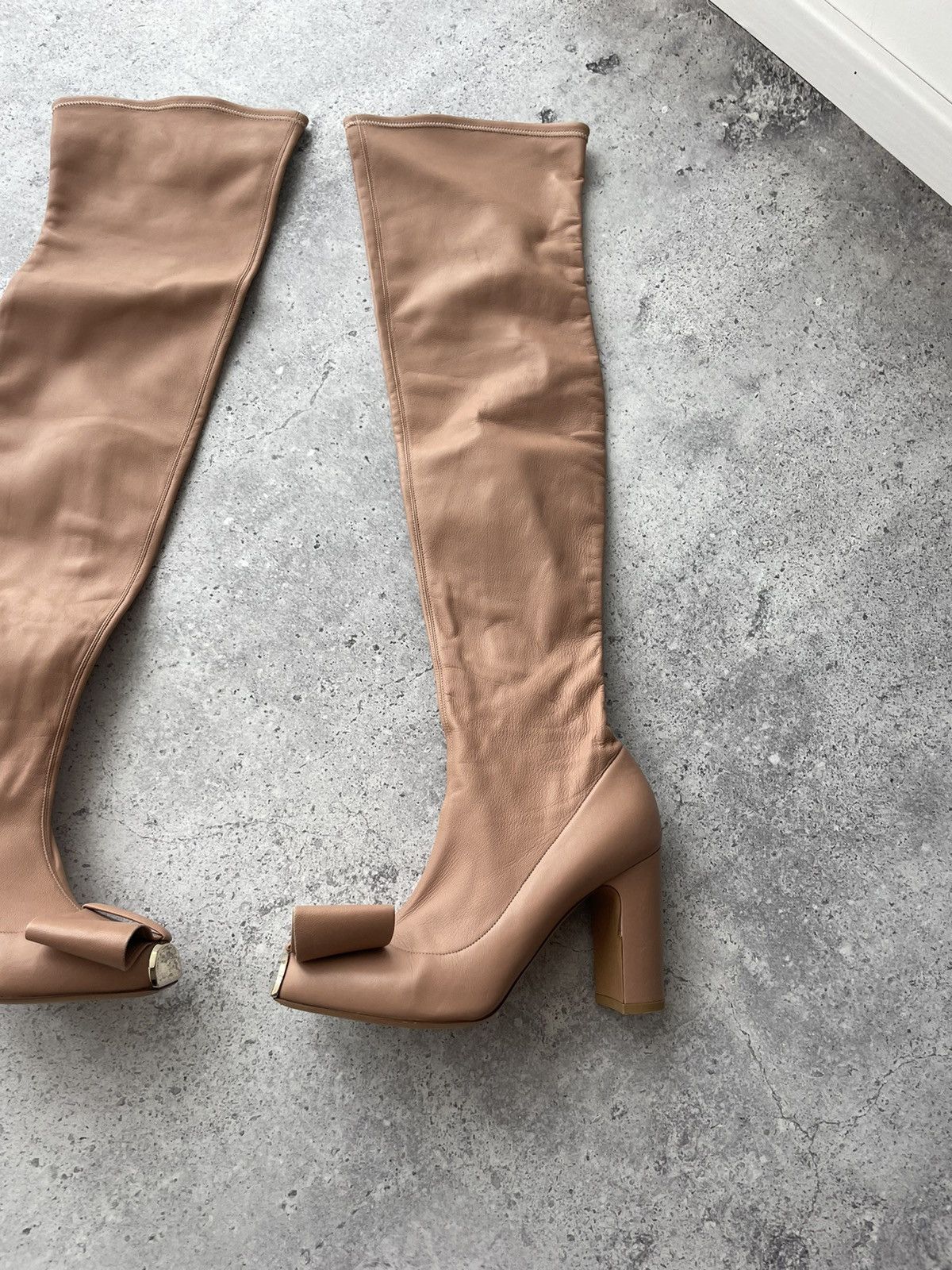 Valentino Valentino Garavani Thigh High Heels Over The Knee boots Size US 10 / IT 40 - 9 Thumbnail
