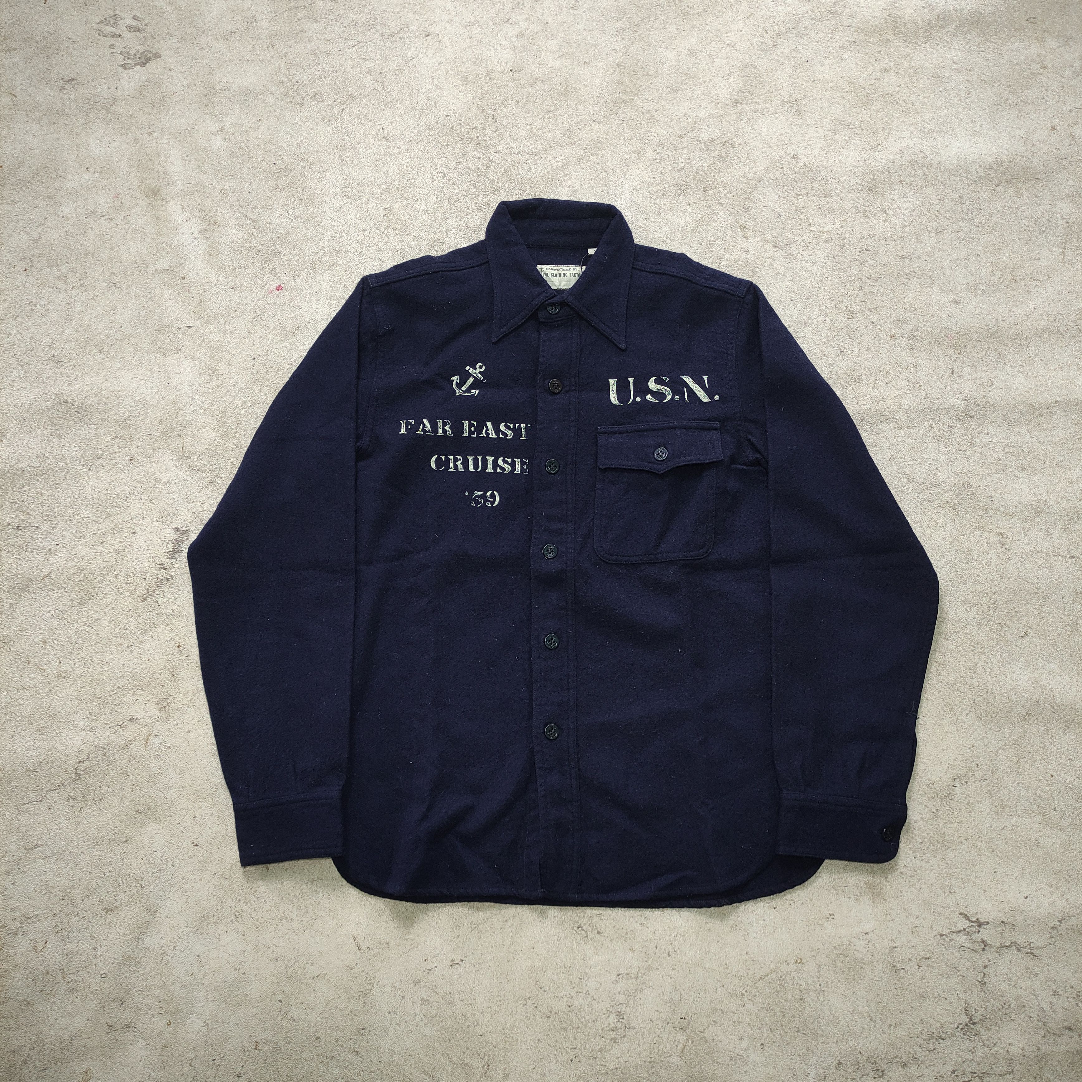 Buzz Rickson's Wool Shirt USN Military