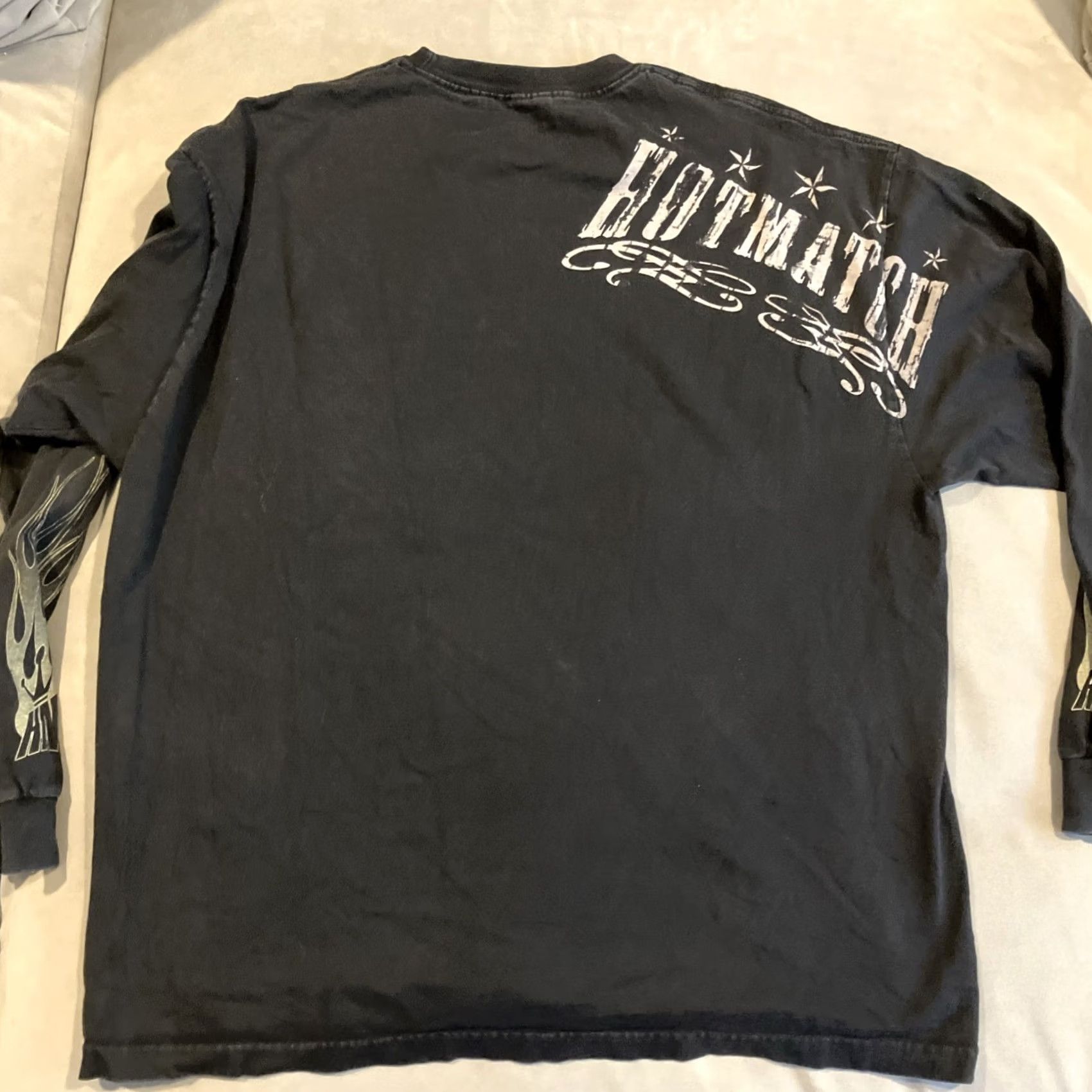 Vintage VINTAGE Alstyle Tag Hot Match Custom Cycles Long Sleeve T Shirt XXL RARE Size US XXL / EU 58 / 5 - 5 Thumbnail