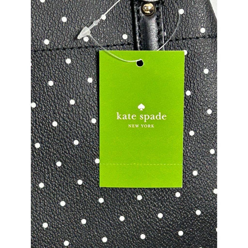 Kate Spade Kate Spade Sidney Kennywood Polka Dot Bag in Black/White - N Size ONE SIZE - 3 Thumbnail