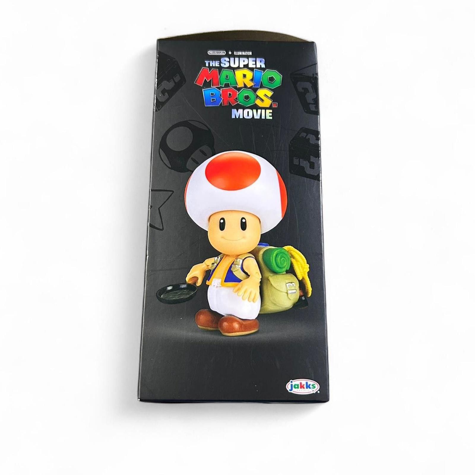 Nintendo The Super Mario Bros. Movie Toad 4” Figure Size ONE SIZE - 6 Thumbnail