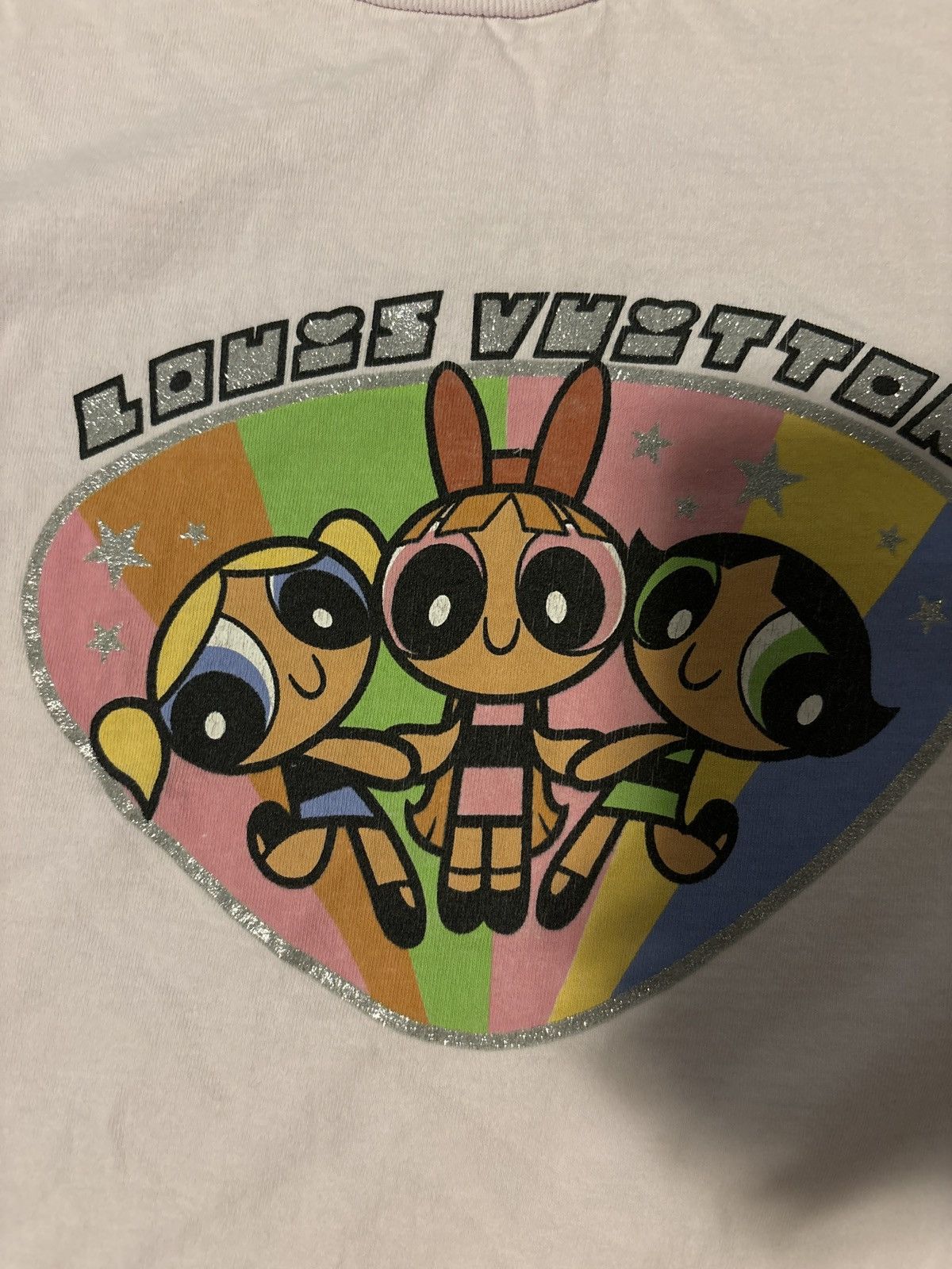 Mega Yacht Mega Yacht Louis Vuitton Power Puff Girl Tee Size XL / US 12-14 / IT 48-50 - 3 Thumbnail