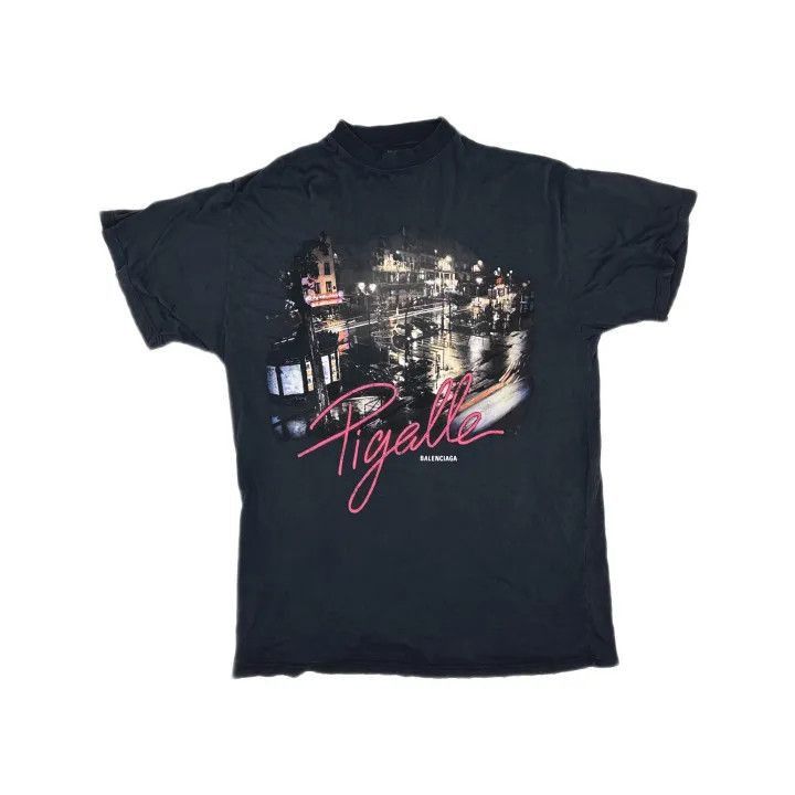 Balenciaga Balenciaga Balenciaga Logo Print Short Sleeve Tshirt -2507 Size US M / EU 48-50 / 2 - 2 Thumbnail