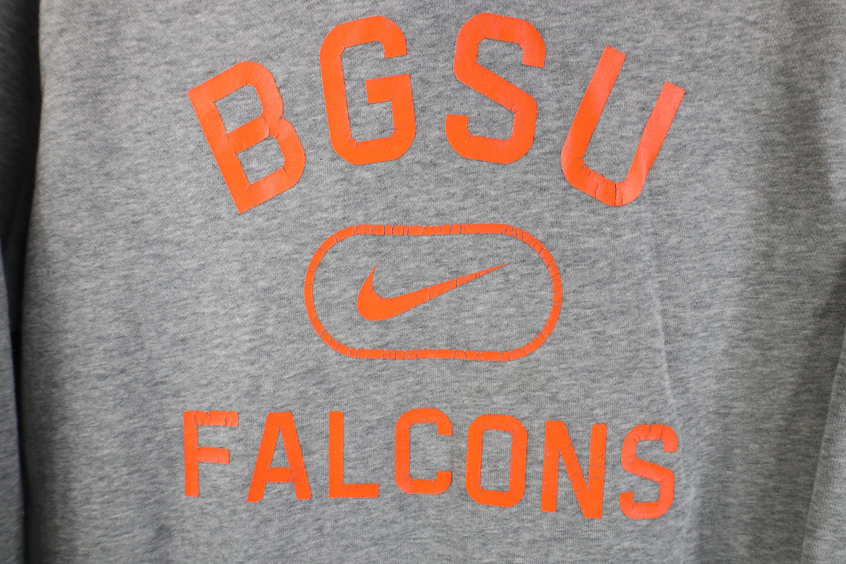 Nike Vintage Nike Swoosh Bowling Green State University Hoodie Size US L / EU 52-54 / 3 - 4 Thumbnail