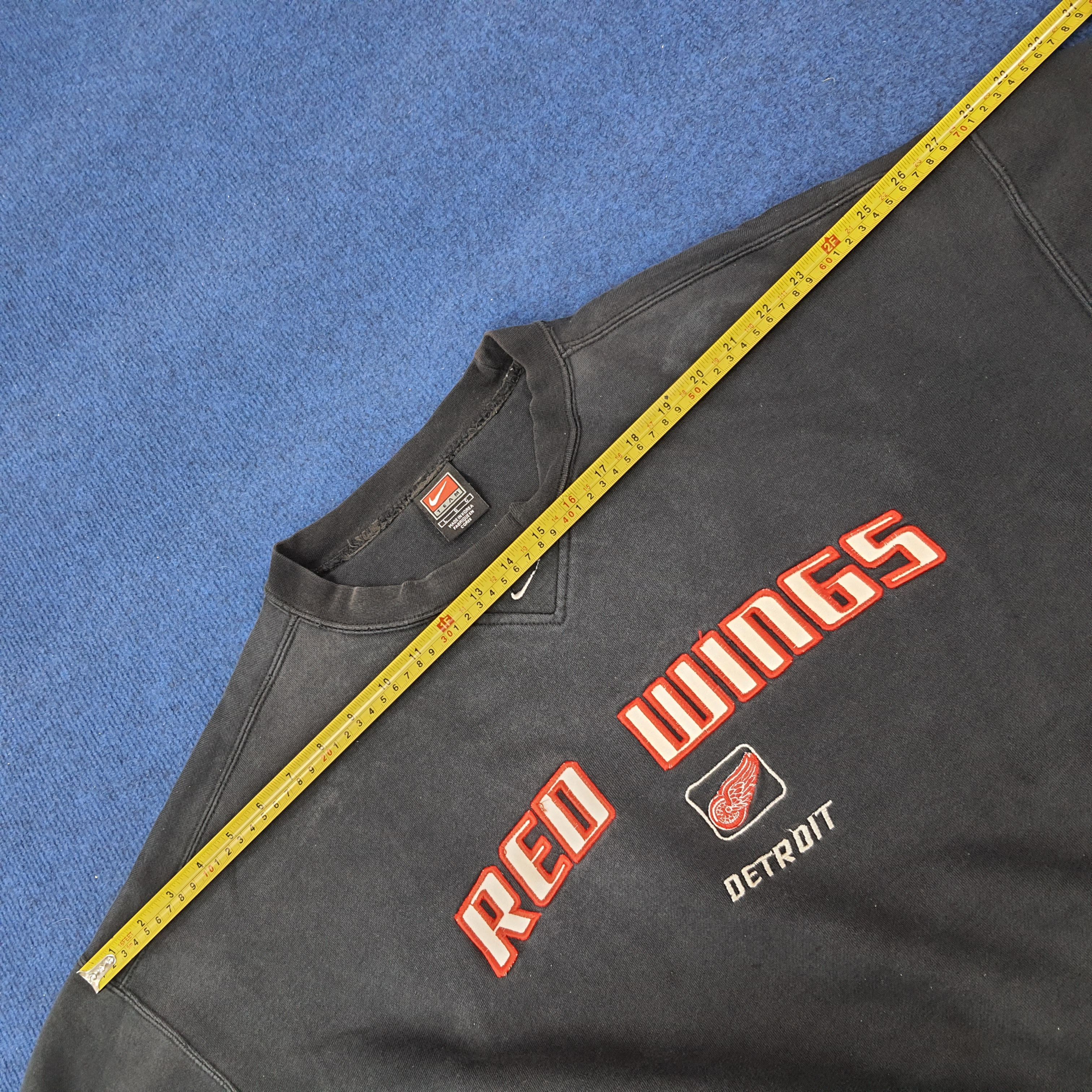 NHL × Nike × Vintage Vintage NIKE Center NHL Detroit Sports Sweatshirt C234N15 Size US XXL / EU 58 / 5 - 10 Thumbnail