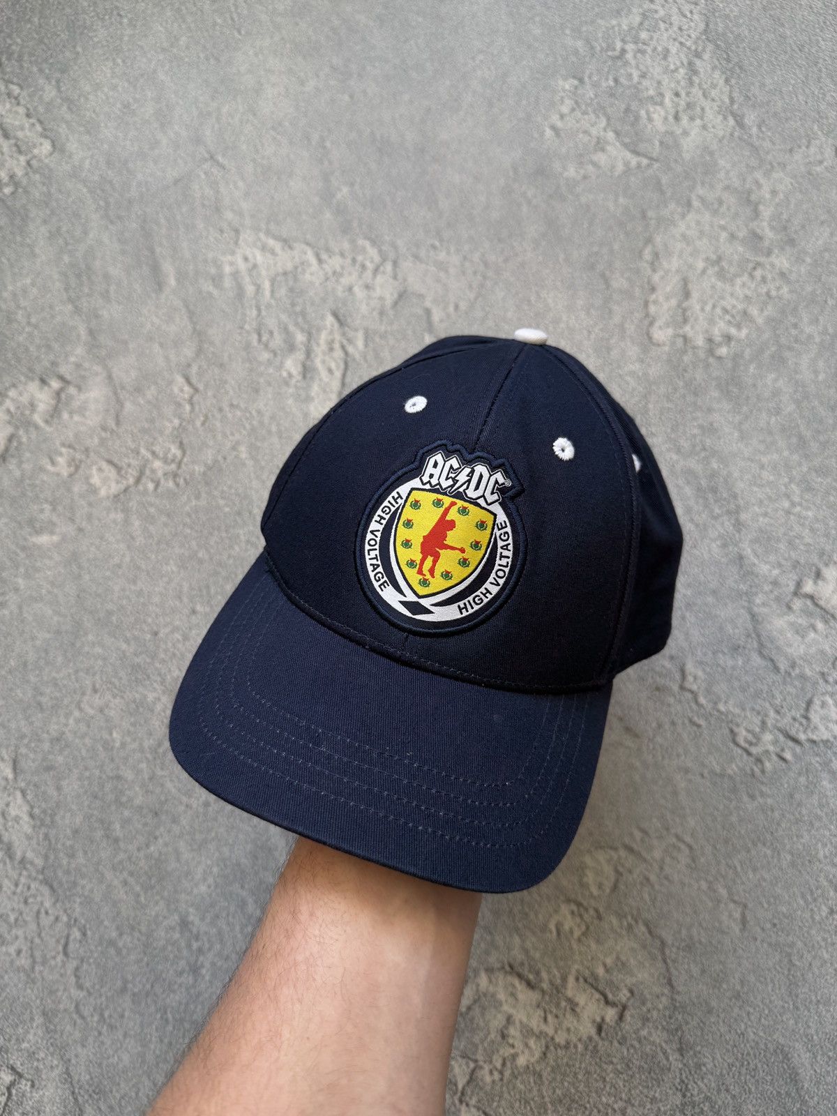 Umbro AC/DC Baseball Cap High Voltage Blue Umbro Cap Size ONE SIZE - 1 Thumbnail