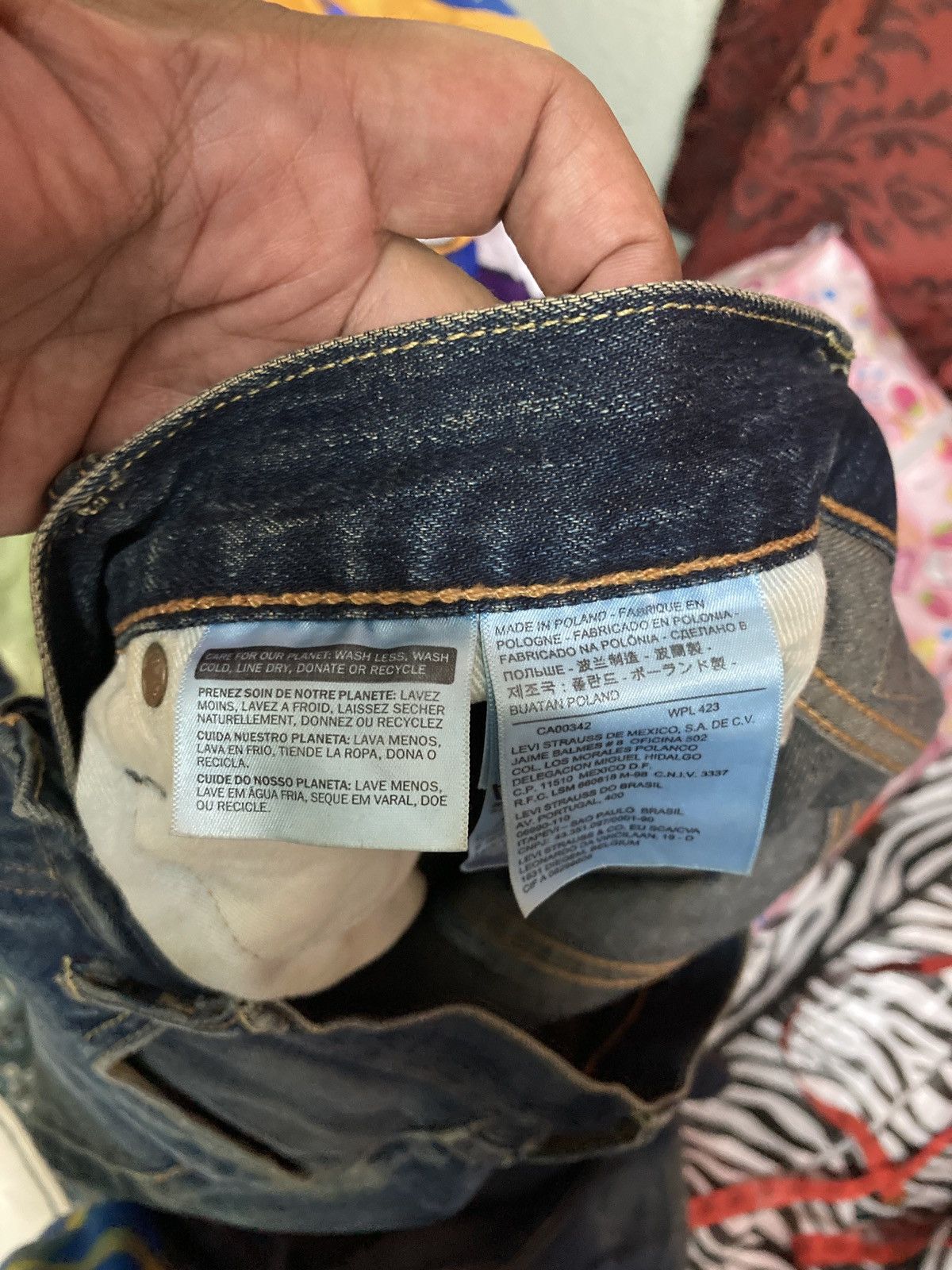 Levi's Levis 501 selvedge japan Size US 32 / EU 48 - 11 Thumbnail