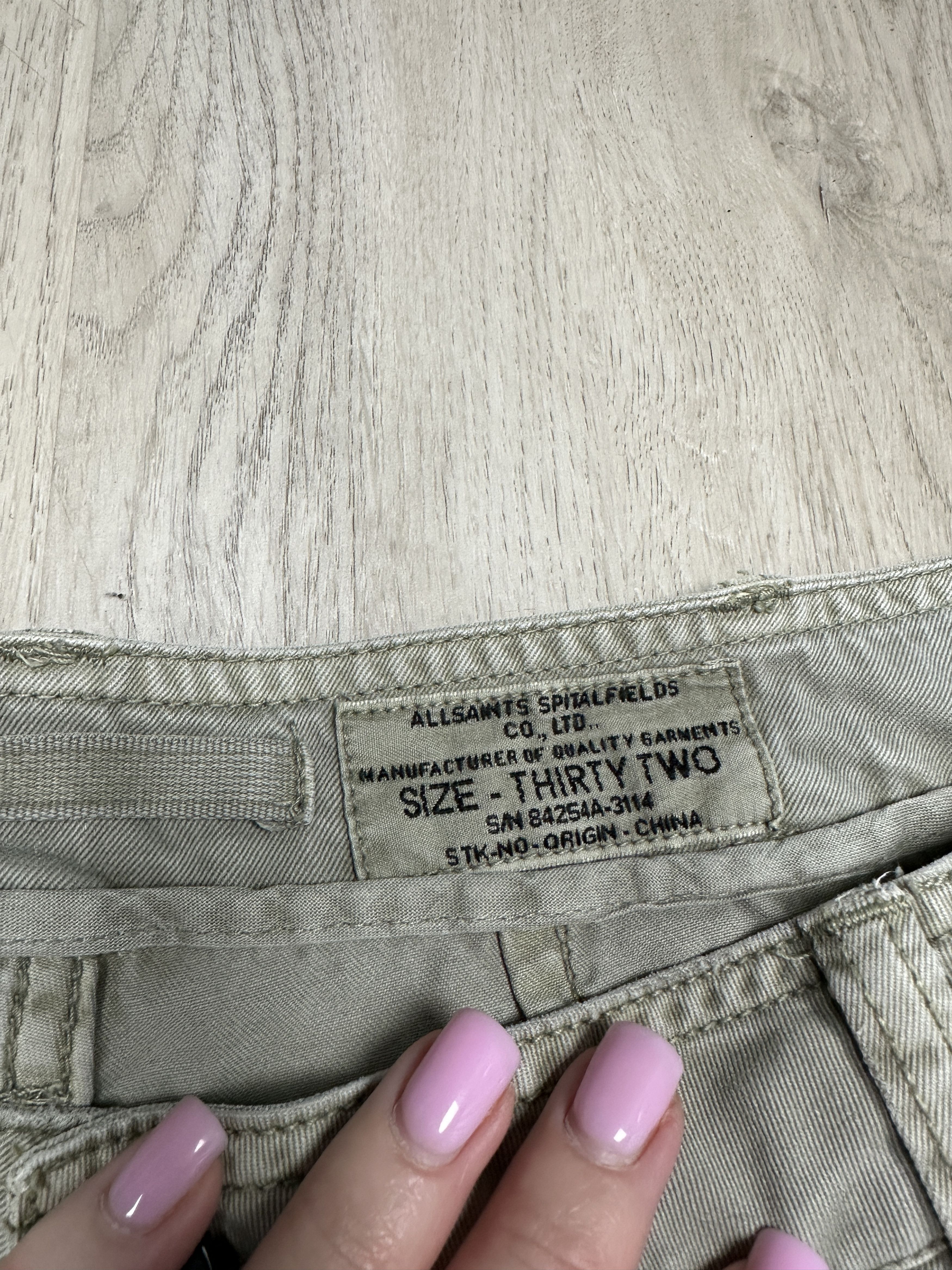 Allsaints × Vintage Allsaints Vintage Mens Idaho Chino Pants Size US 32 / EU 48 - 3 Thumbnail