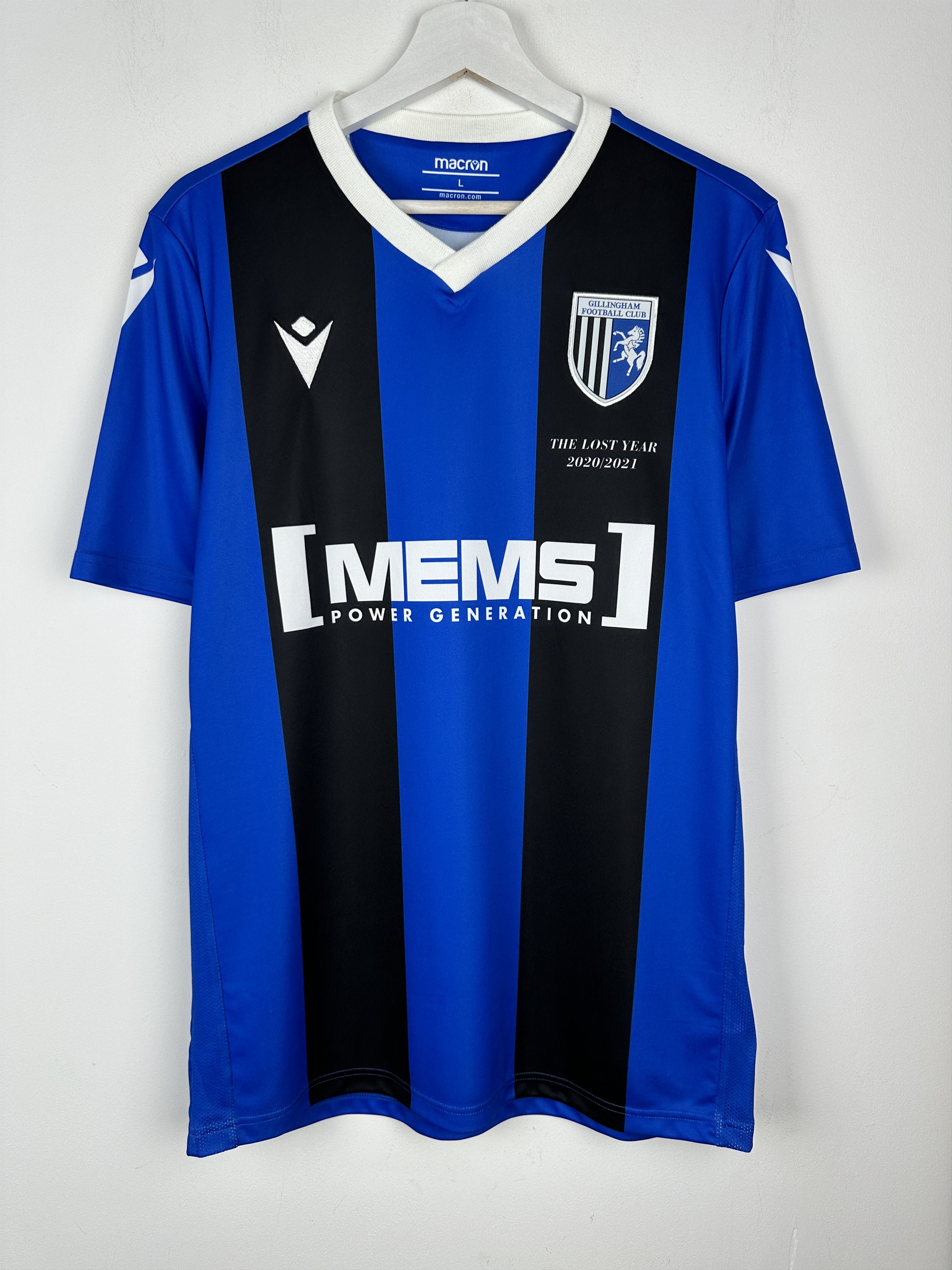 Vintage Gillingham 2021 The Lost Year Soccer Jersey Football Shirt Size US L / EU 52-54 / 3 - 1 Thumbnail