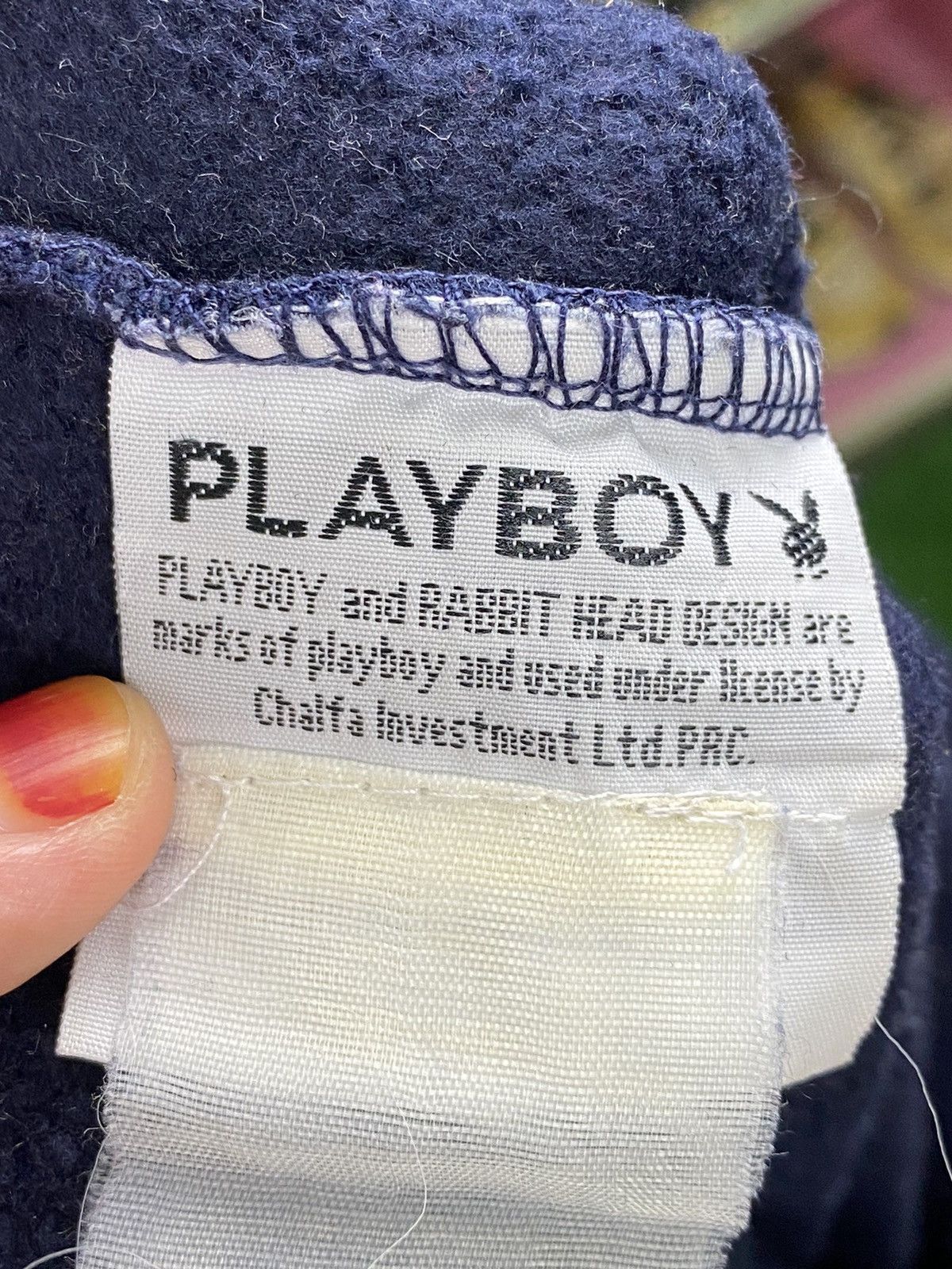 Playboy × Vintage Vintage Playboy big logo sweatshirt Size US M / EU 48-50 / 2 - 14 Thumbnail