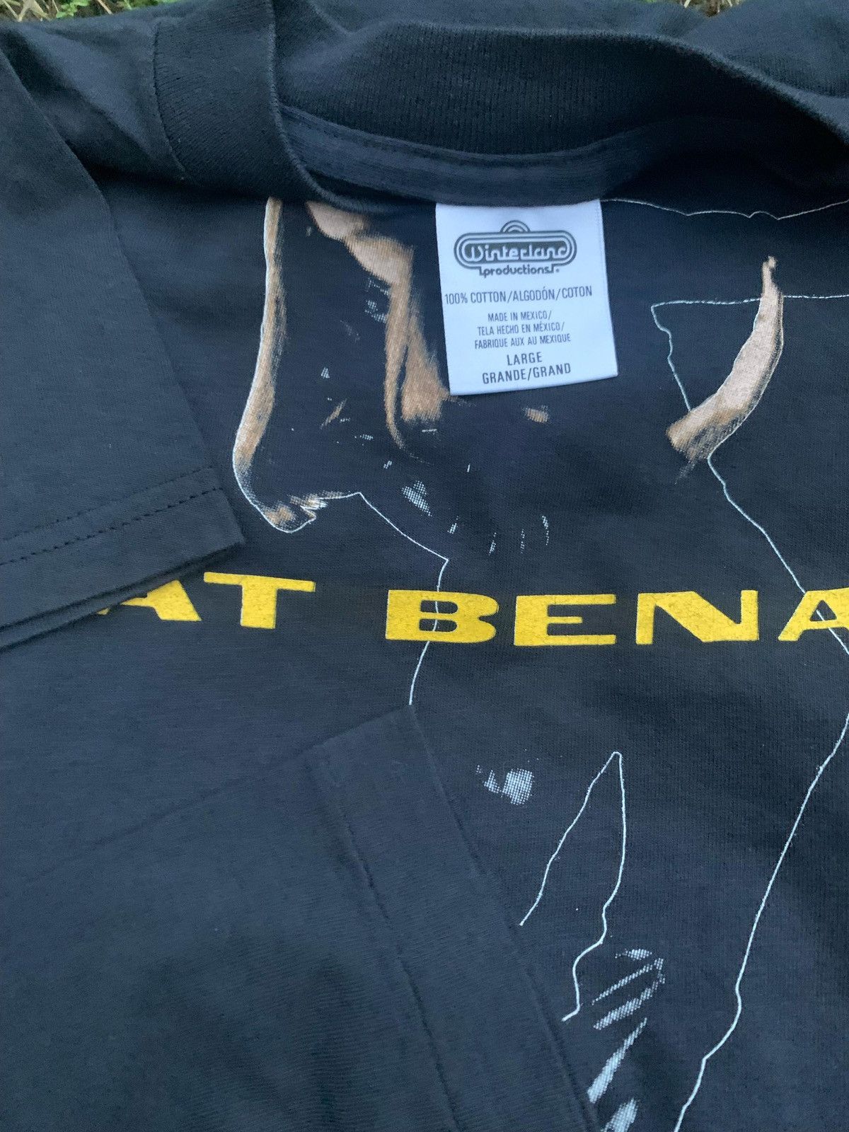 Band Tees Rare Pat Benatar Japan Tour 1995 Vintage T-Shirt Tour tee Size US L / EU 52-54 / 3 - 4 Thumbnail