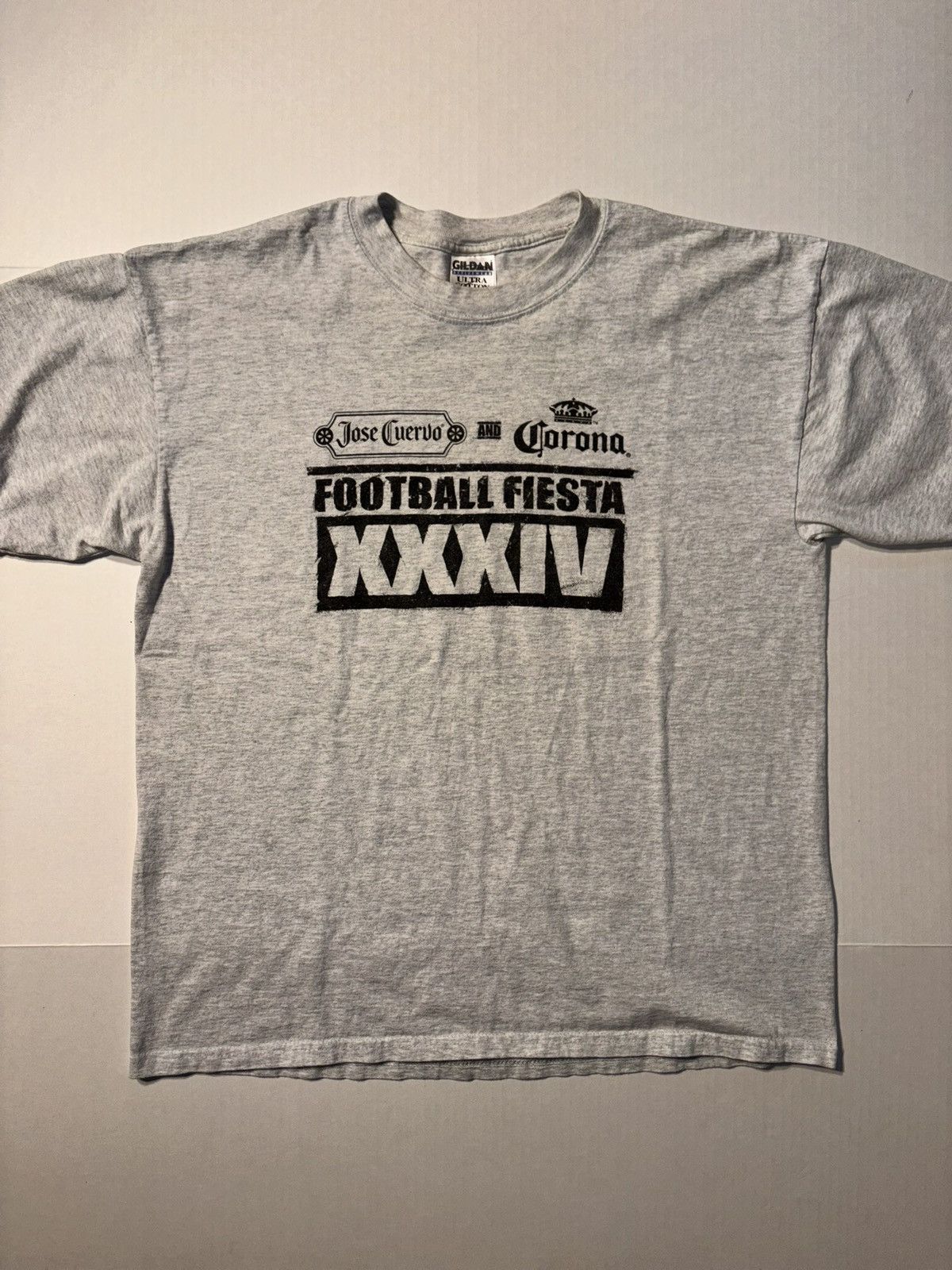 NFL Vtg NFL Super Bowl XXXIV Football Fiesta Jose Guervo Gorona Size US XL / EU 56 / 4 - 1 Thumbnail