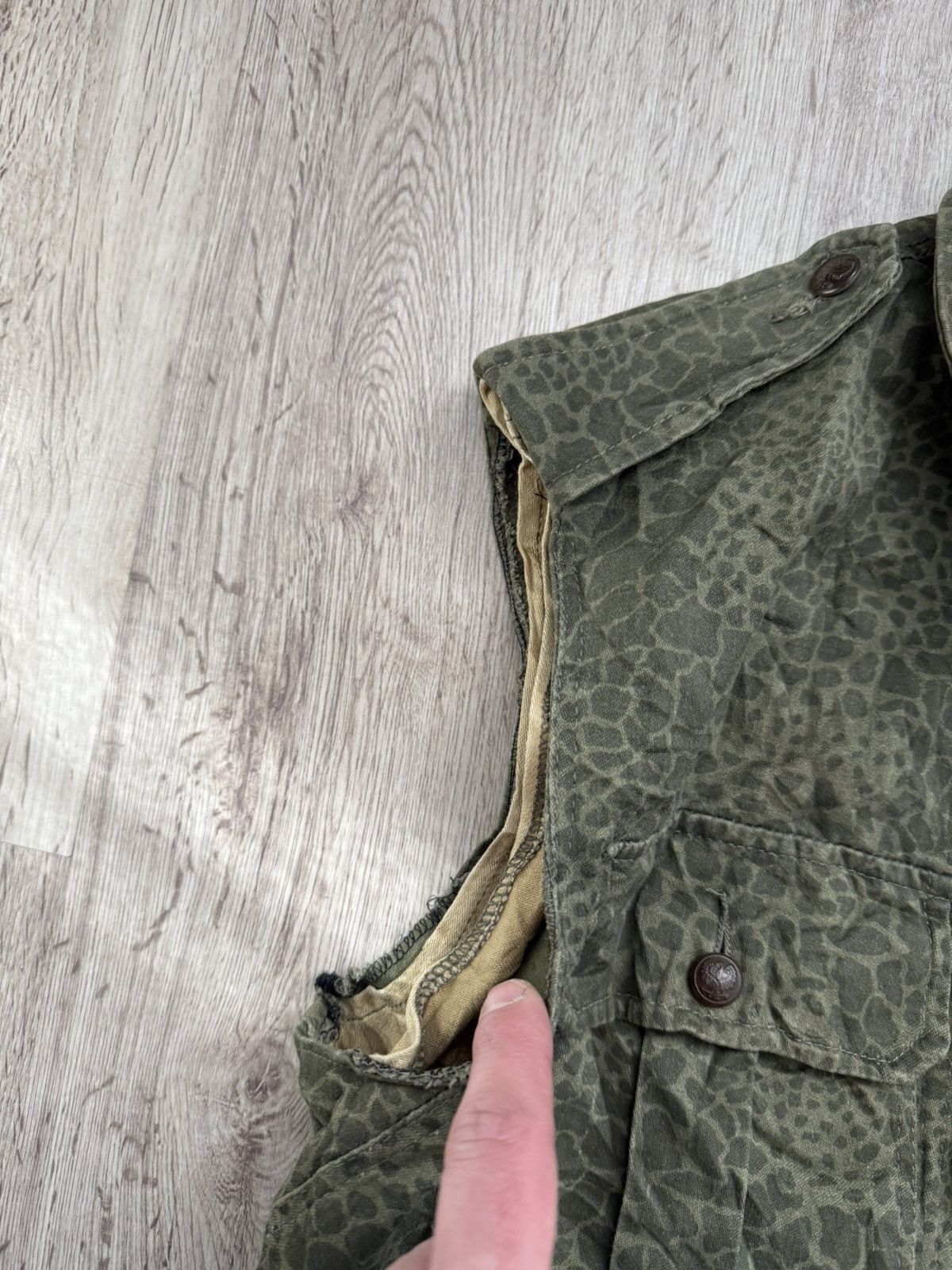 Other Vintage Polish Army Camo Ammo Vest 90s Pattern Tactical Vest Size US L / EU 52-54 / 3 - 9 Thumbnail