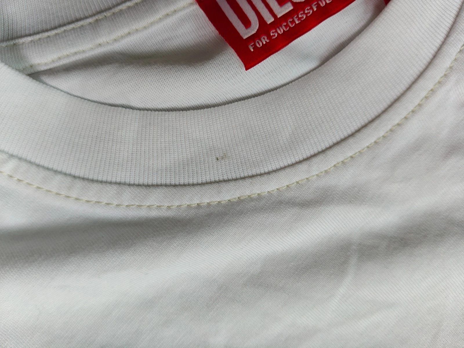 Diesel DIESEL White T-shirt T-Diegor-K75 T 4158 Size US M / EU 48-50 / 2 - 11 Thumbnail