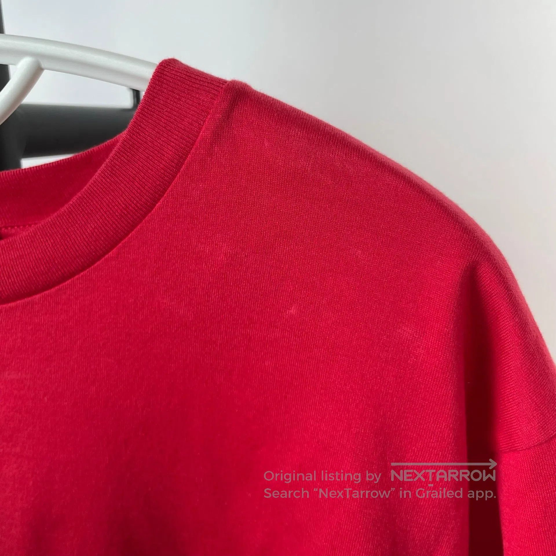 Celine CELINE Red White Letter Short Sleeve T-Shirt Size XS| Size XS / US 0-2 / IT 36-38 - 4 Thumbnail