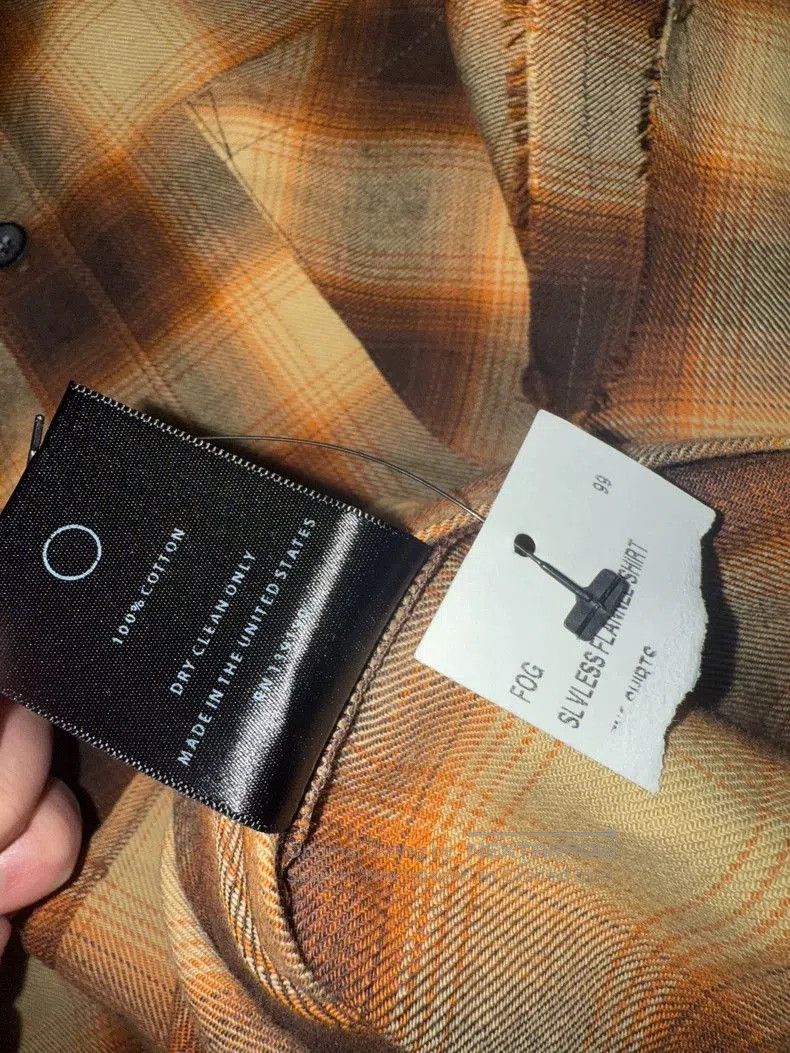 Fear of God Fear Of God Maxfield Limited Vest M. Size US M / EU 48-50 / 2 - 5 Thumbnail