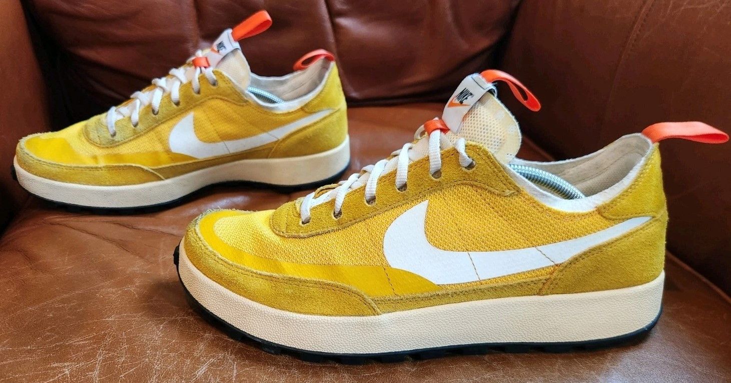Nike × Tom Sachs Nike x Tom Sachs General Purpose Shoe GPS Yellow Dark Sulfur Size US 10 / EU 43 - 2 Thumbnail