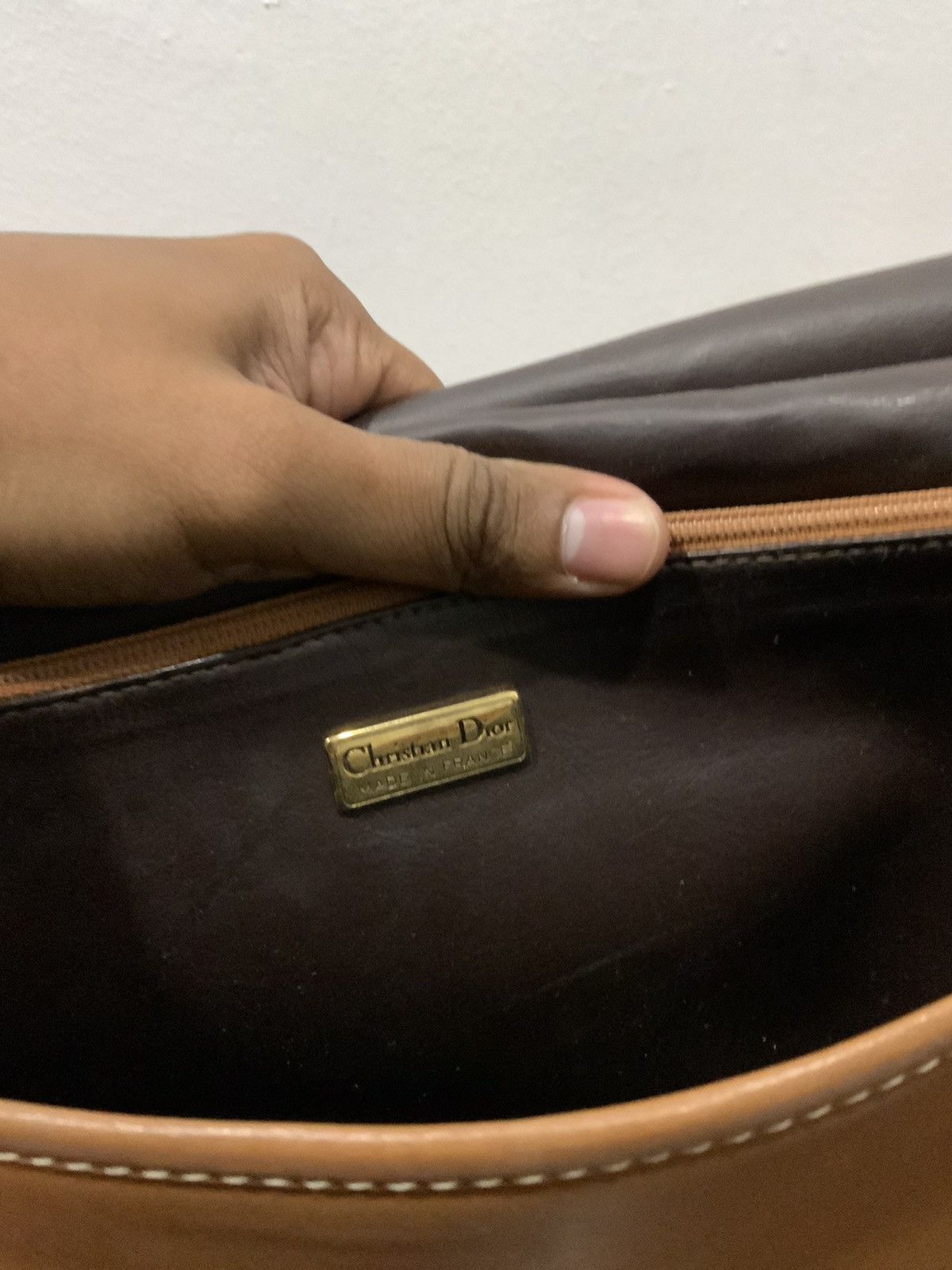 Christian Dior Monsieur Vintage Christian Dior Leather Sling Bag Size ONE SIZE - 14 Thumbnail