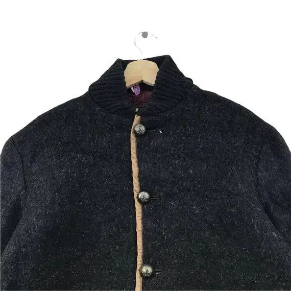 Van Vtg VAN JAC JAPAN Wool Minimalist Design Jacket Trench Coat Size L / US 10 / IT 46 - 3 Thumbnail