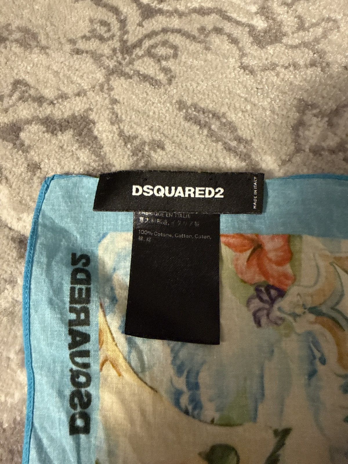 Dsquared2 Dsquared2 Hawaii Scarf Size ONE SIZE - 4 Thumbnail