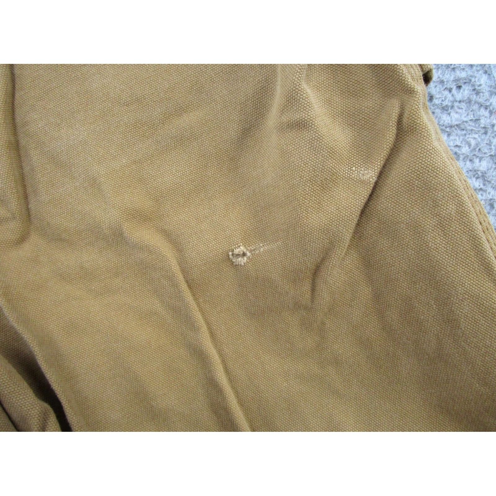 Dickies Dickies Work Wear Carpenter Style Pants Beige Canvas Size 32x33 Mens Regular 32in Inseam Straight Leg Canvas Workwear 90s Size US 32 / EU 48 - 4 Thumbnail
